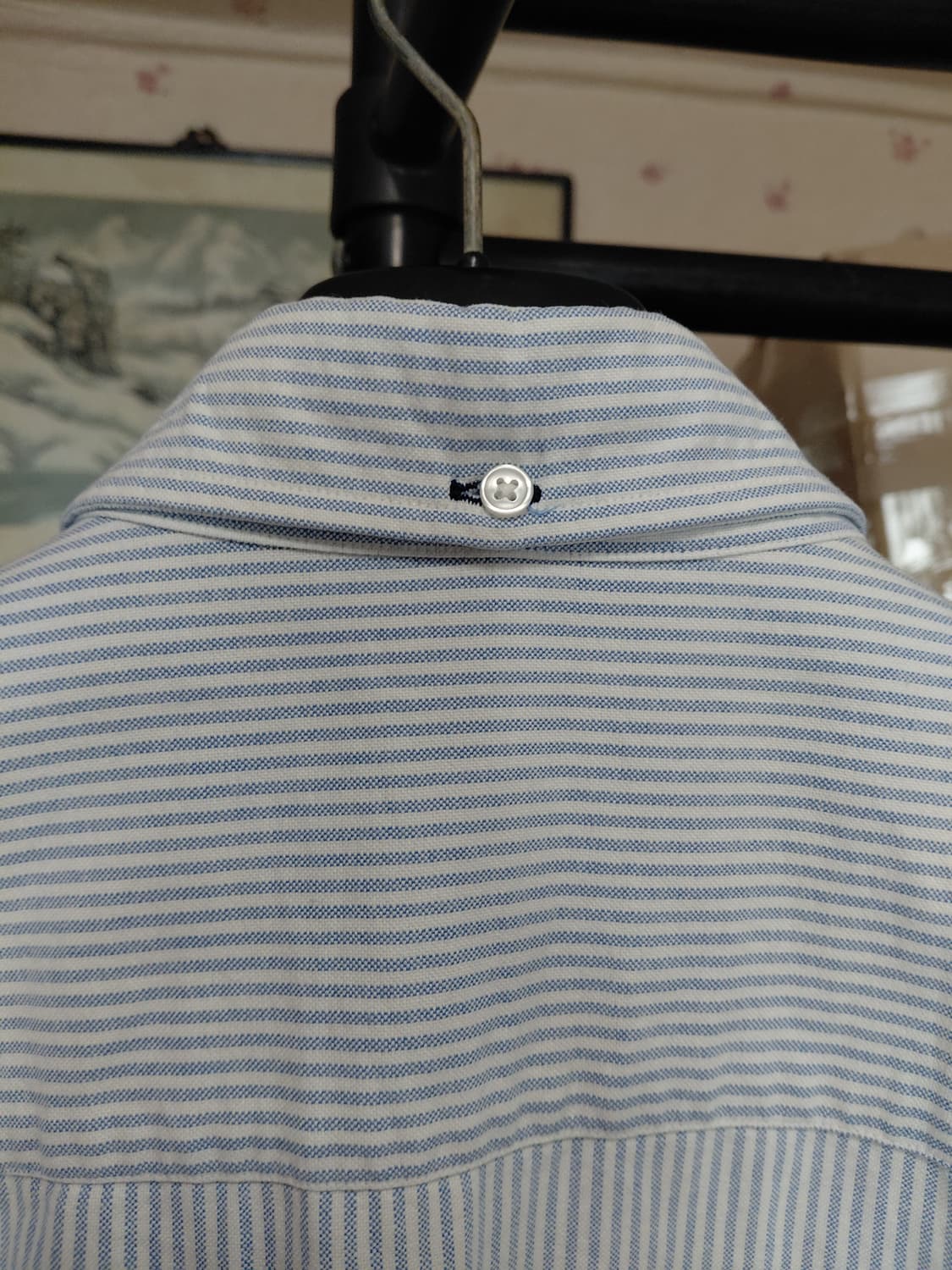 [클럽모나코]슬림핏 옥스포드 스트라이프 셔츠 M(100)사이즈 상품이미지3