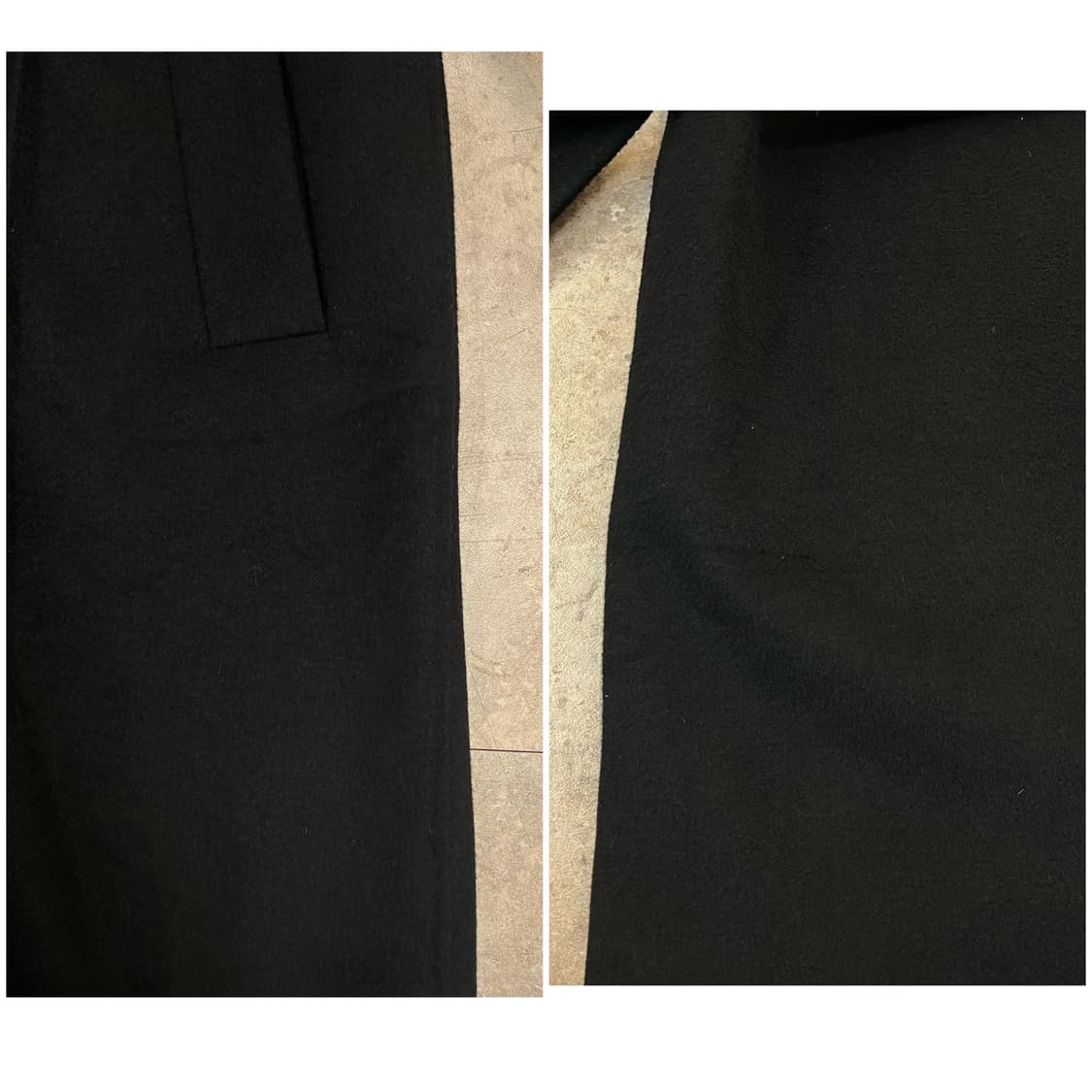 핸드메이드 울 코트 블랙 55 #csz2450 상품이미지8