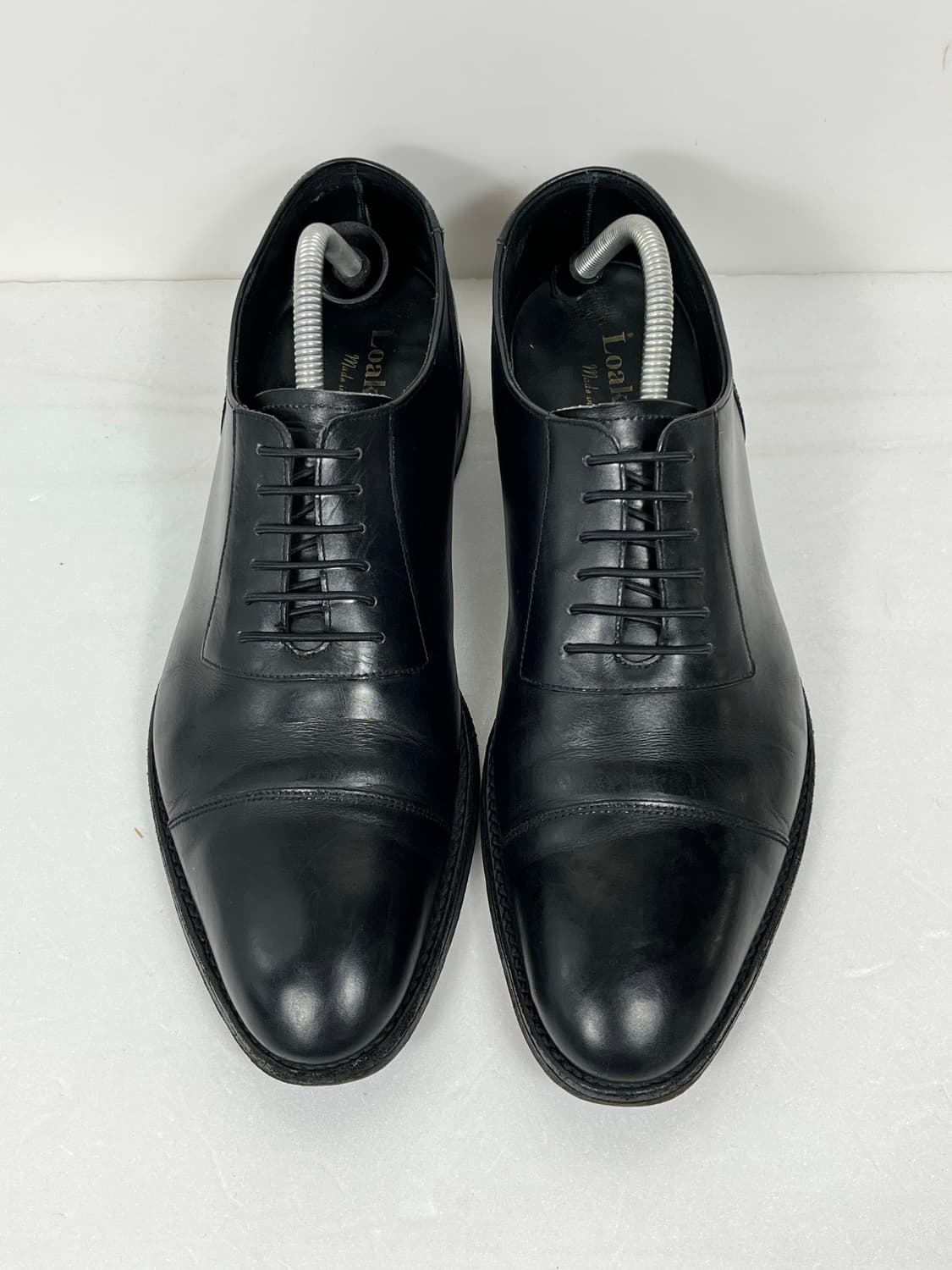 265) 로크(Loake) 처칠 블랙 캡토 옥스퍼드 슈즈 상품이미지4