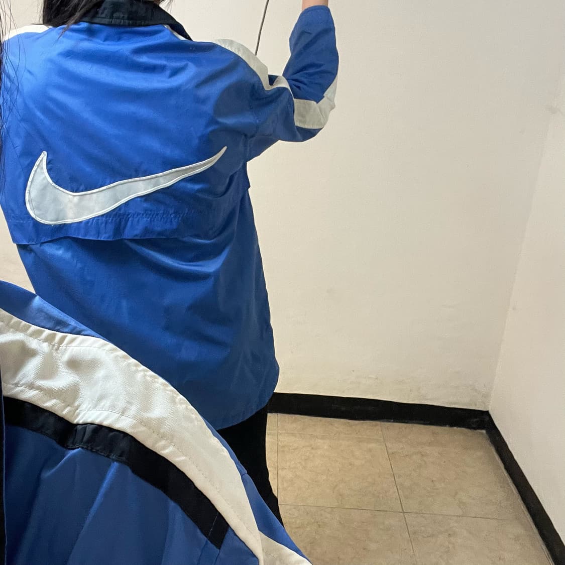 Nike 00s blue windbreaker 상품이미지3