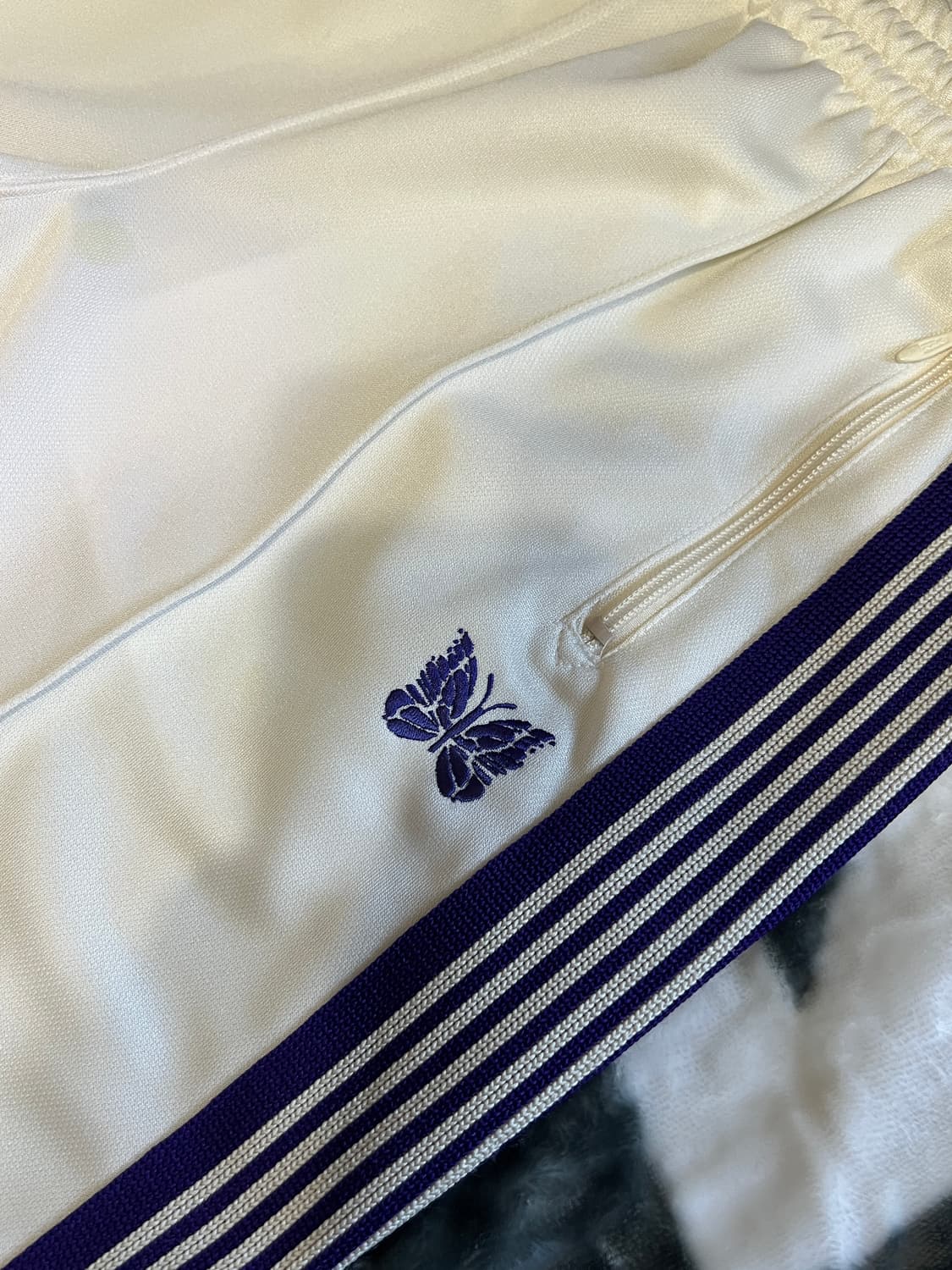 니들스 트랙팬츠 L 아이스 화이트 상품이미지2