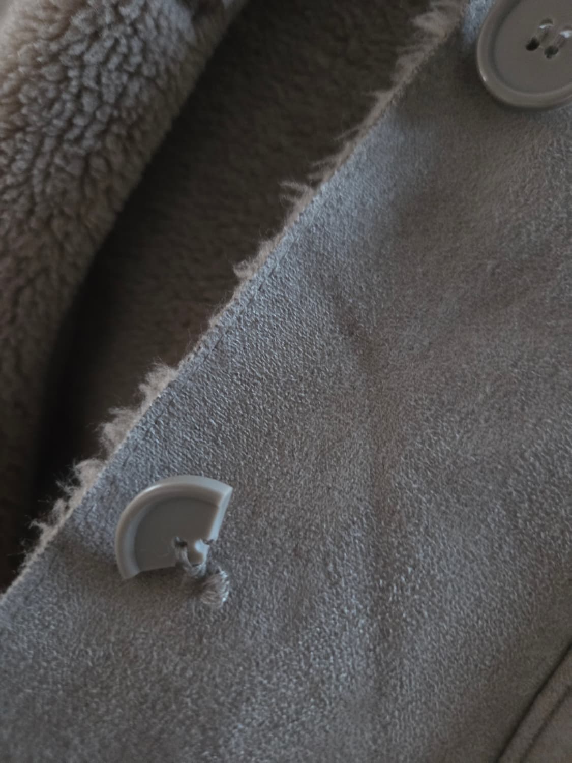 데일리 모리 양털안감 무스탕 상품이미지5