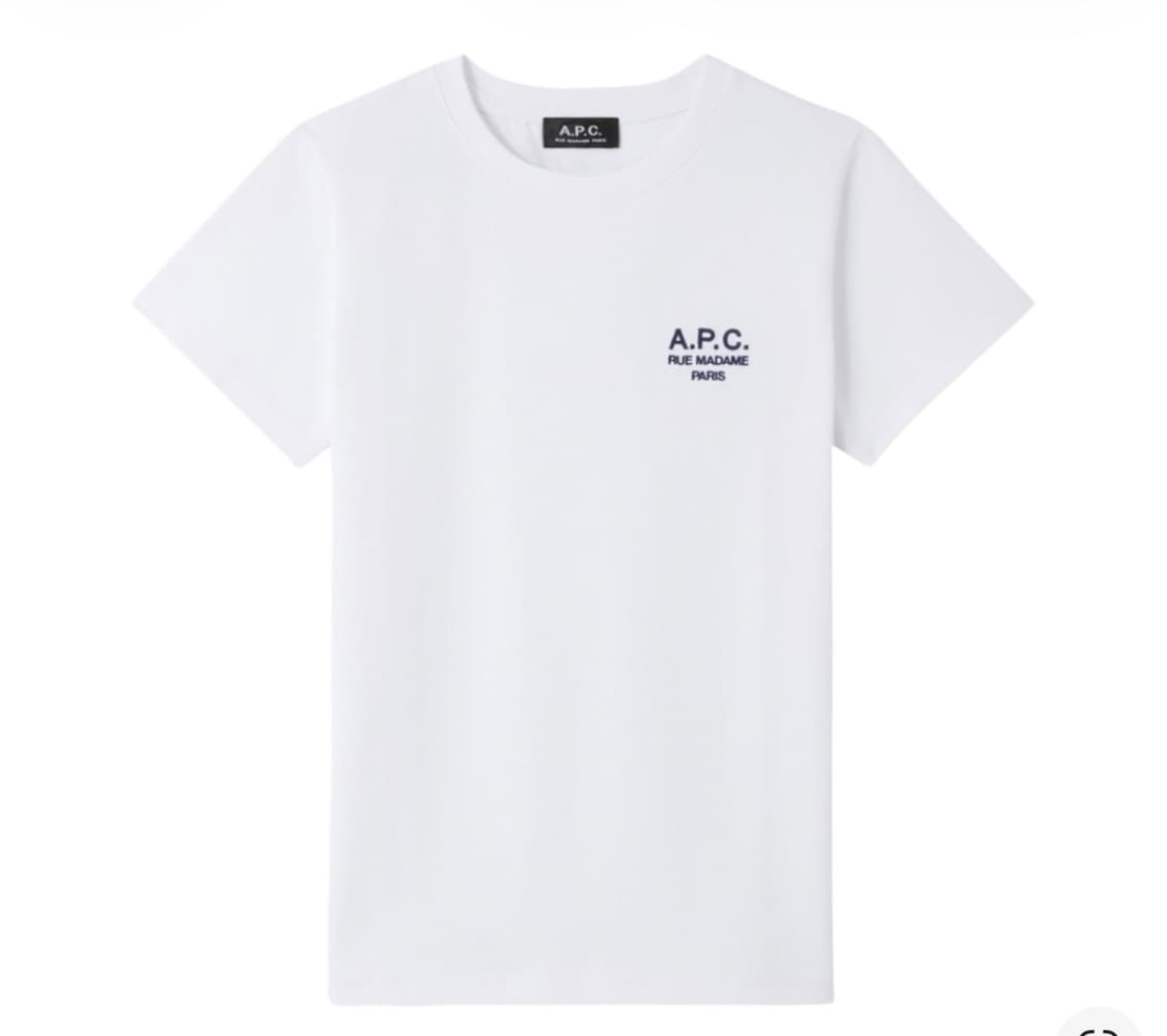 아페쎄 레이몬드 티셔츠 화이트 M 상품이미지1