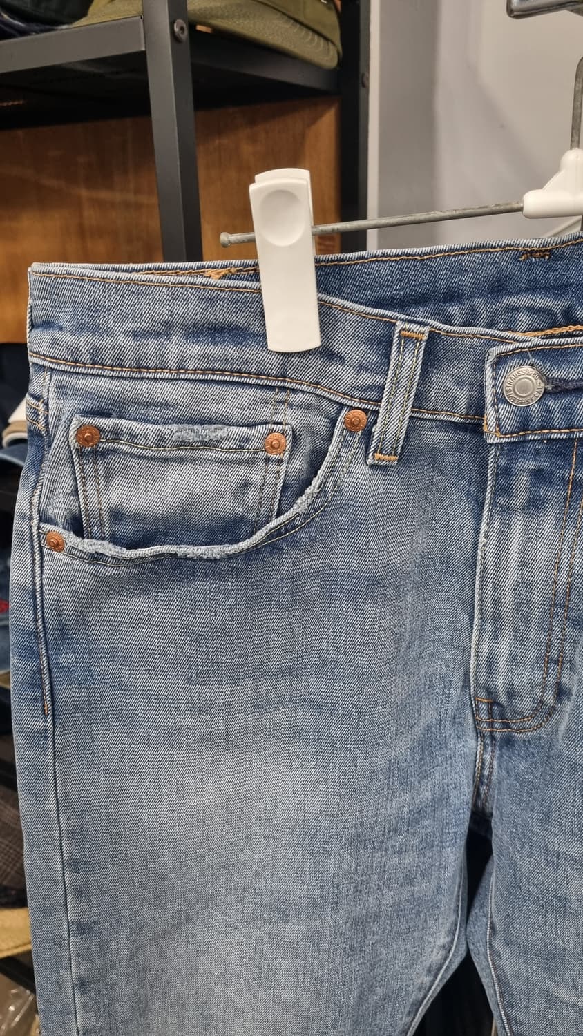 levis 505 웜진 겨울용 기모 스판 프리미엄 빅E 허리31~32 상품이미지2