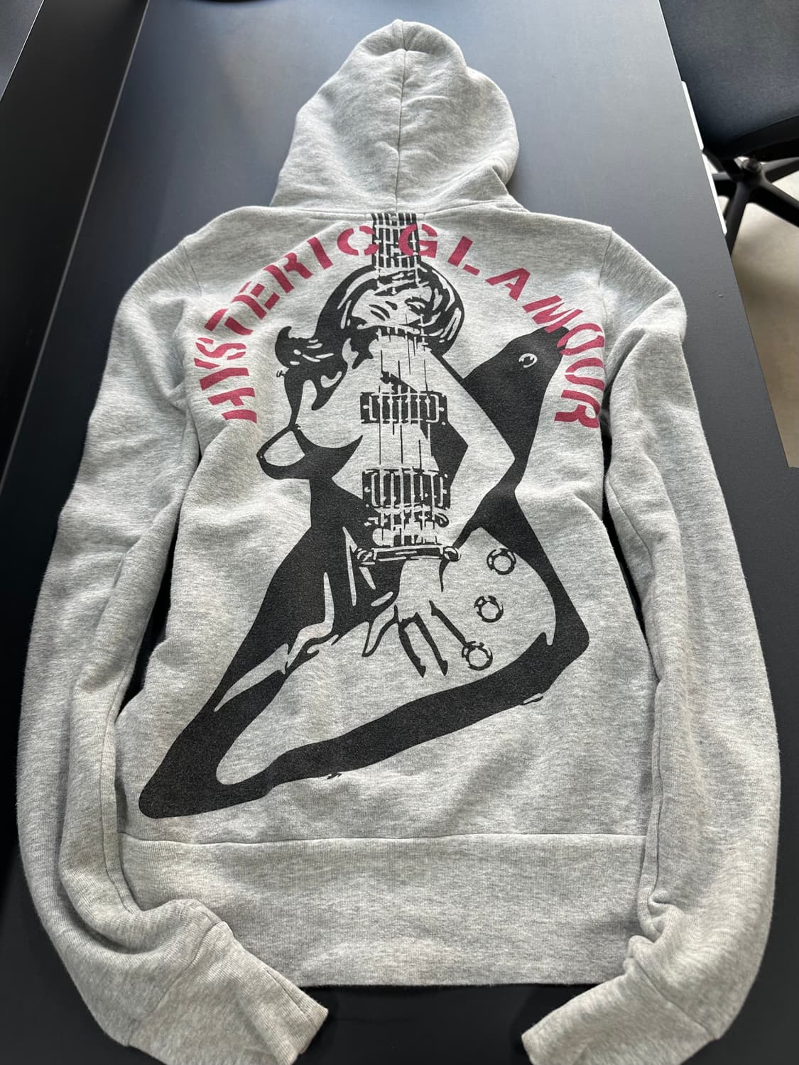 히스테릭글래머 히스걸 Detroit 빅로고 후드집업 상품이미지7