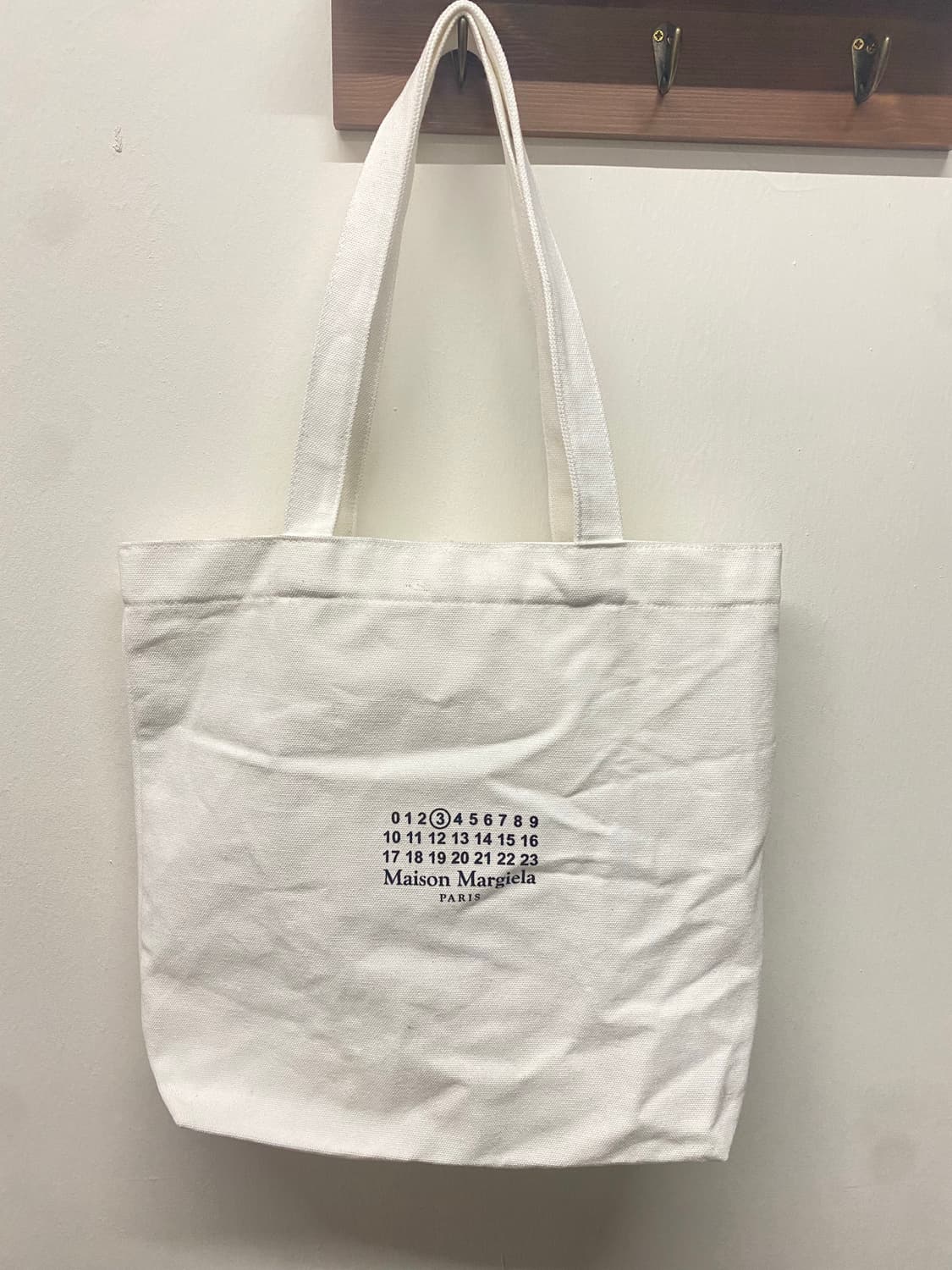 메종 마르지엘라 화이트 에코백 상품이미지1