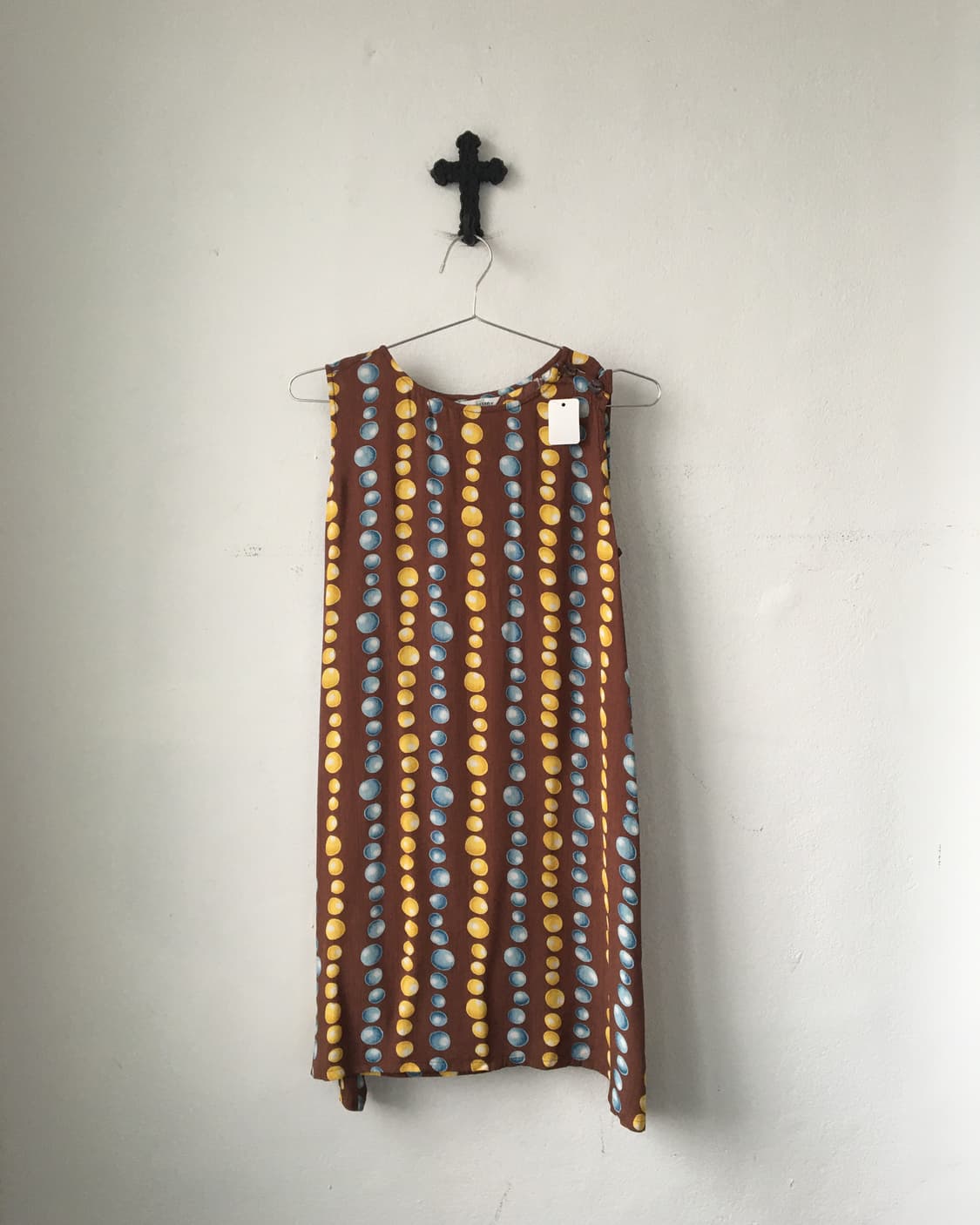 Dot pattern sleeveless onepiece 상품이미지2