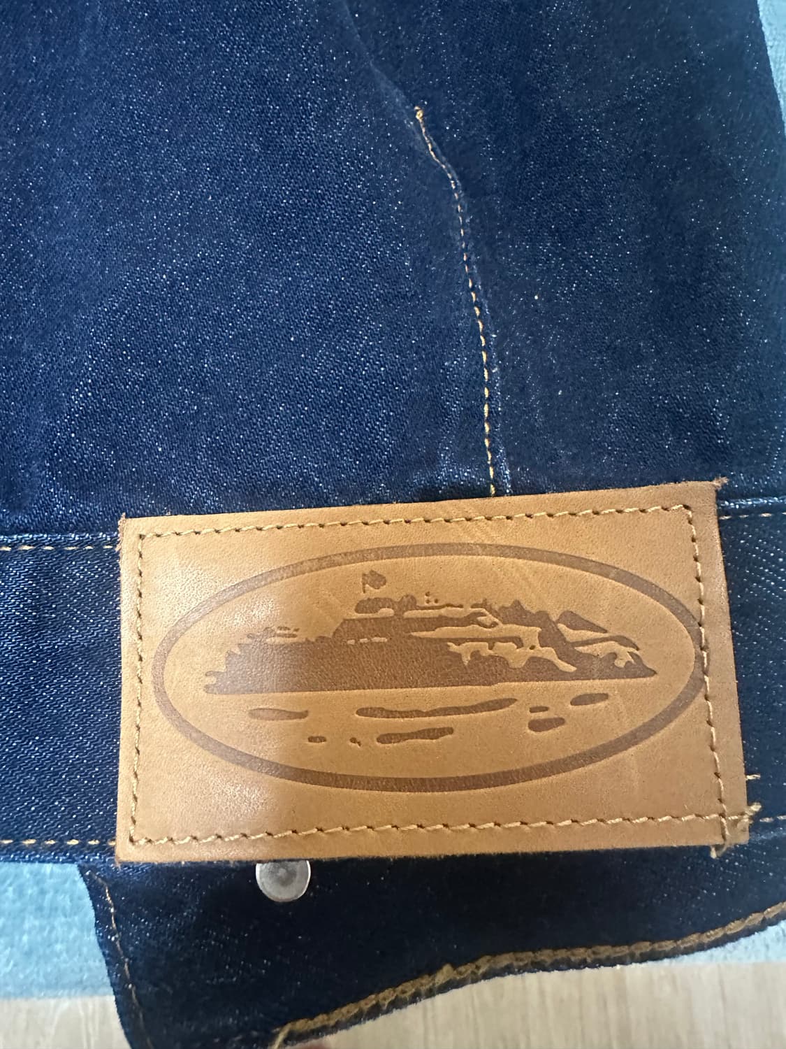 코르테이즈 스티치 데님 자켓 xl 상품이미지3