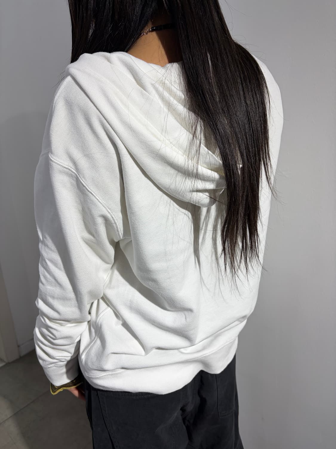 폴로 빅포니 화이트 후드집업 상품이미지3