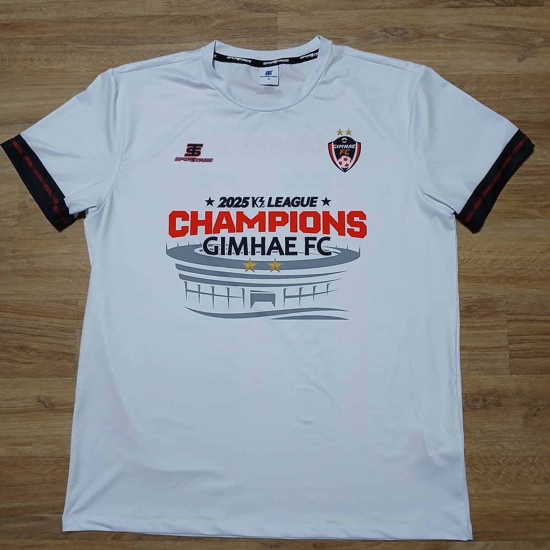 2025 K3리그 김해FC 우승 반팔티 축구 풋살 져지 상품이미지2