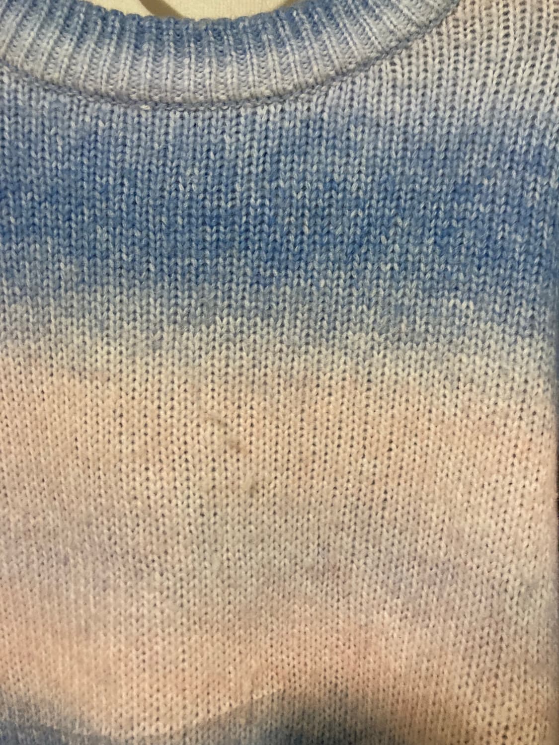 블루베리솜사탕 그라데이션 니트 상품이미지7