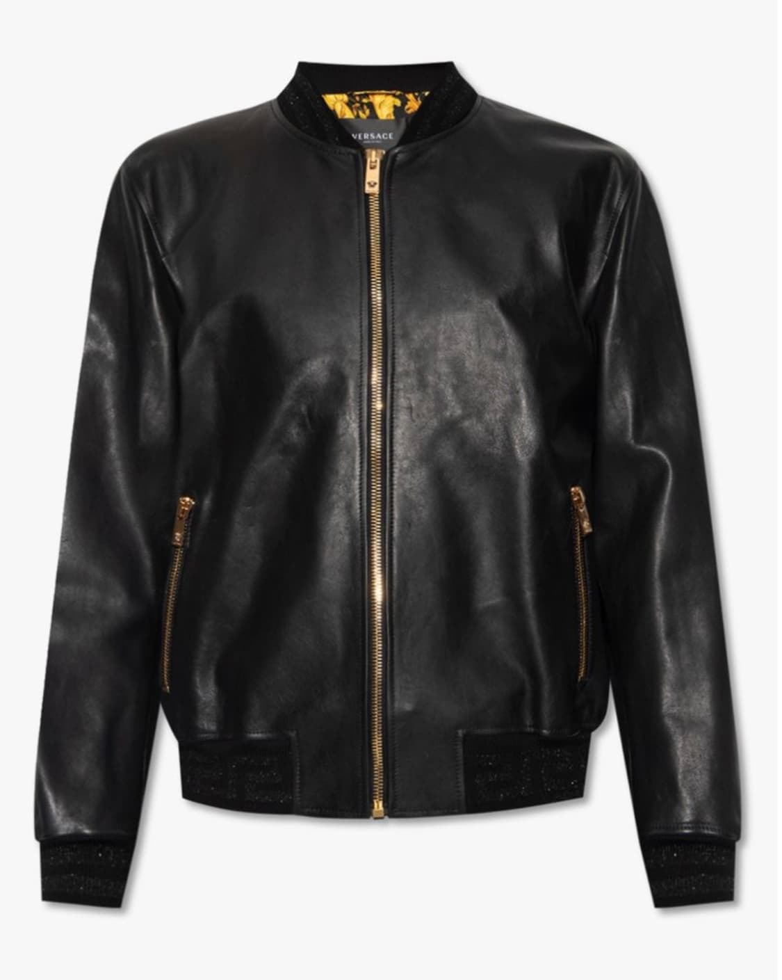 베르사체 가죽레더 봄버 자켓 싸게 팝니다 상품이미지6