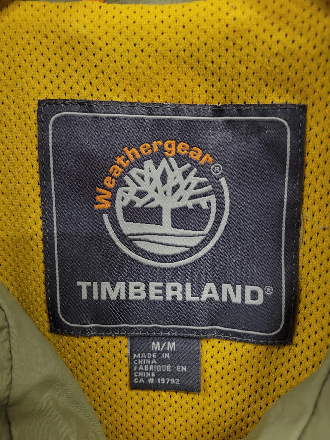 Timberland 팀버랜드 빈티지 자수로고 바람막이 집업 자켓  상품이미지6