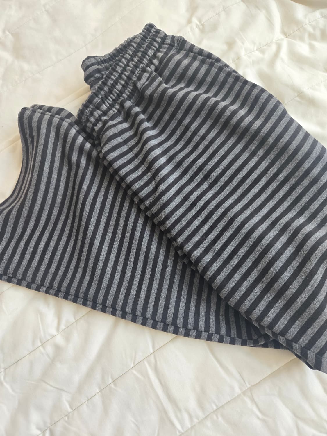 엔조블루스 마일드 스트라이프 밴딩 팬츠 부츠컷 S 상품이미지3