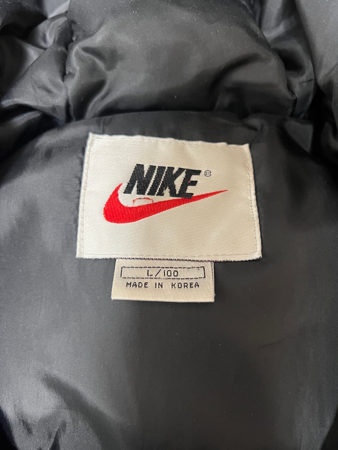 [L] 90s 빈티지 나이키 올드스쿨 덕다운 패딩 상품이미지6