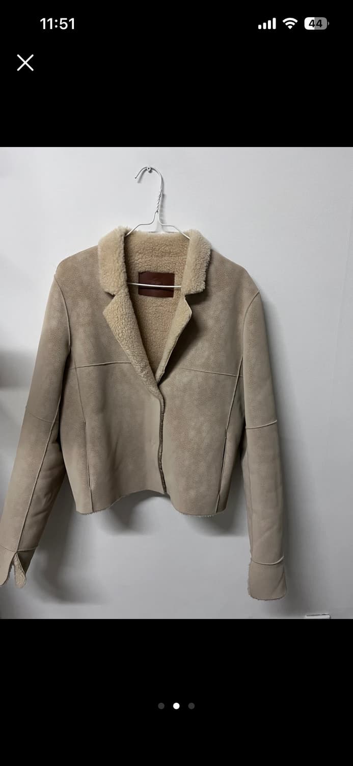 더오픈프로덕트 오픈yy 무스탕 자켓 상품이미지2