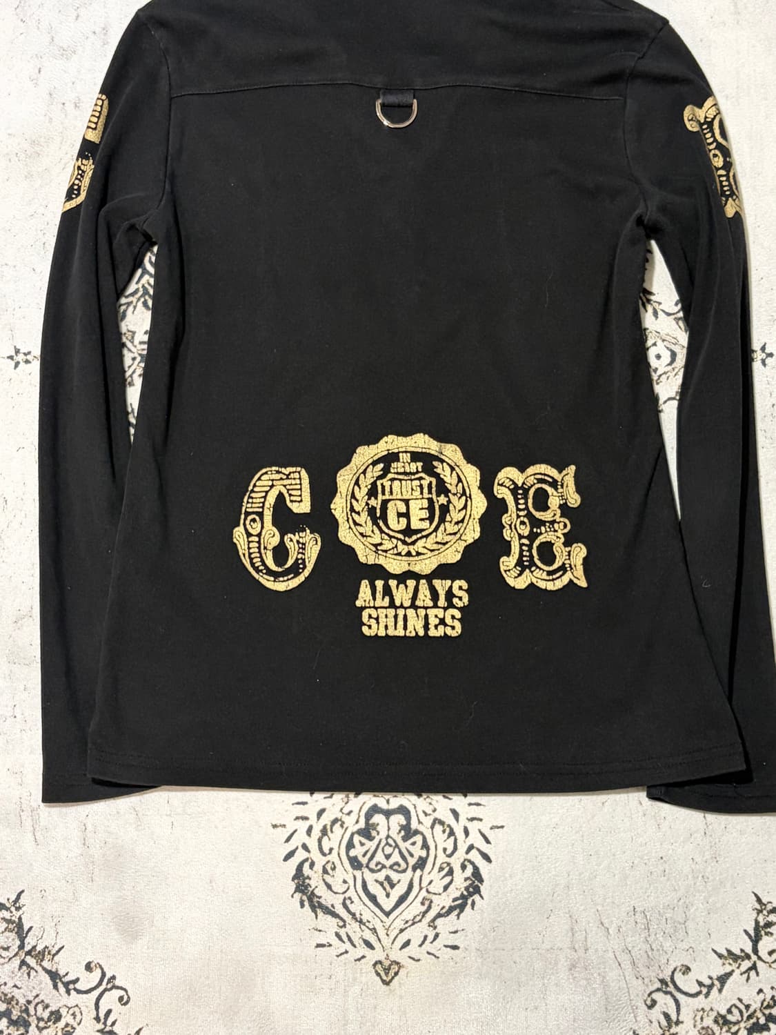 00‘s eyelet gold cubic long sleeve 상품이미지10