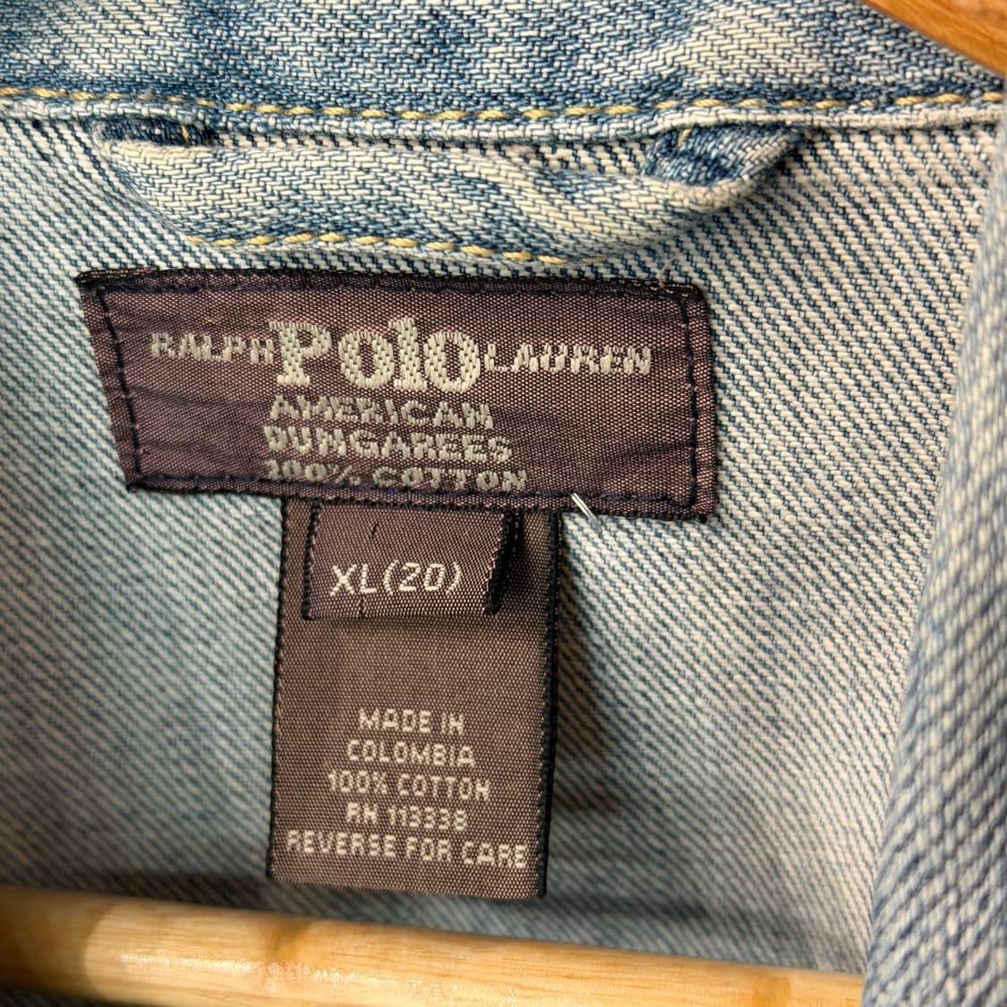 [XL] 폴로 랄프로렌 던가리 2세대 데님자켓 상품이미지7