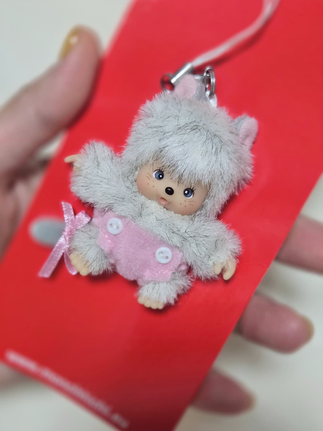 몬치치 프렌즈 고양이 냐무 스트랩 키링 상품이미지3