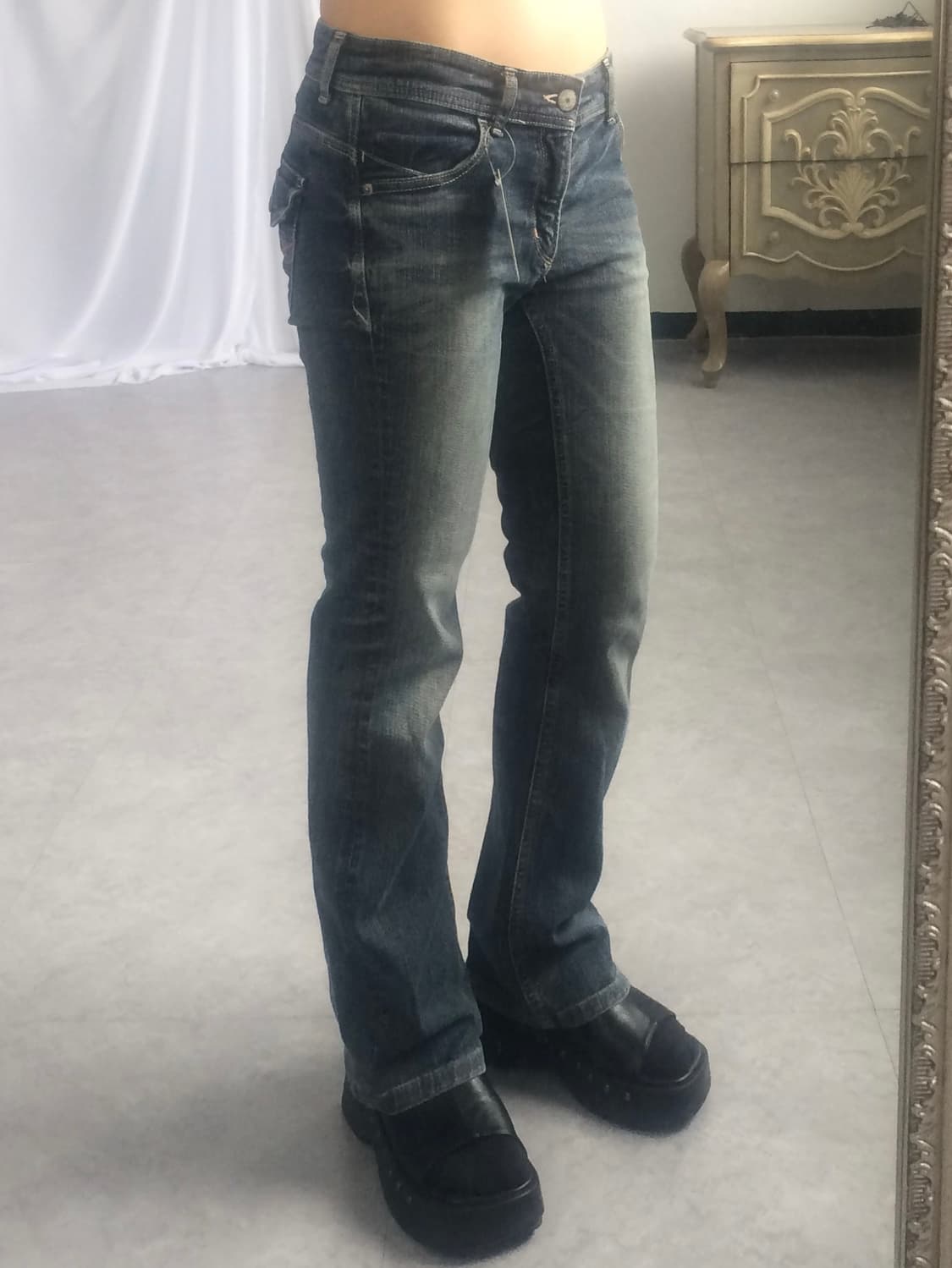 Washing denim pants 상품이미지6