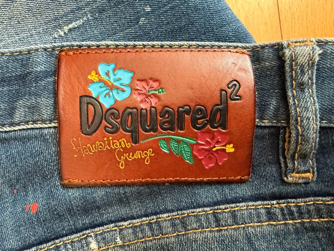 디스퀘어드 DSQ D2 디퀘 쿨가이진 데님 청바지 56사이즈 정품 쿨가이 상품이미지3