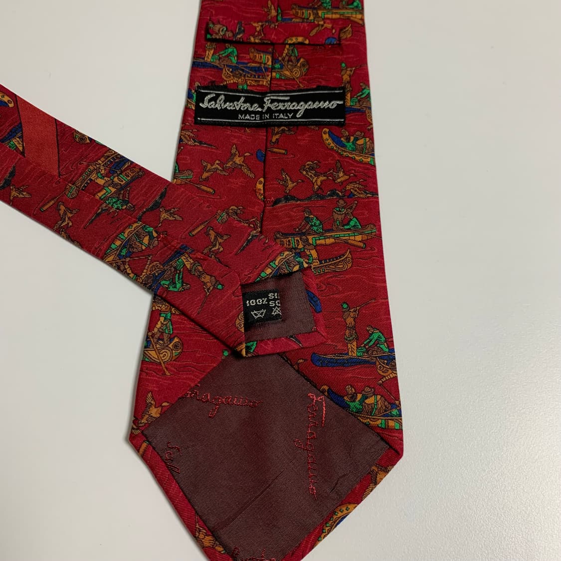 살바토레 페레가모 명품넥타이 A+등급 8.7cm (Ferragamo) 상품이미지6