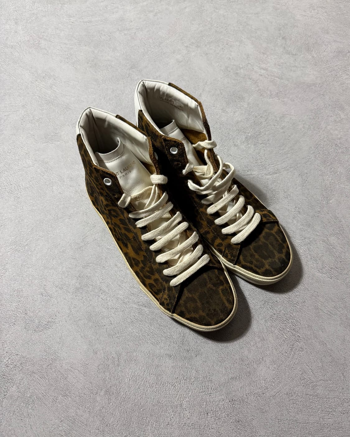 16SS 생로랑 레오파드 하이탑 스니커즈 상품이미지3