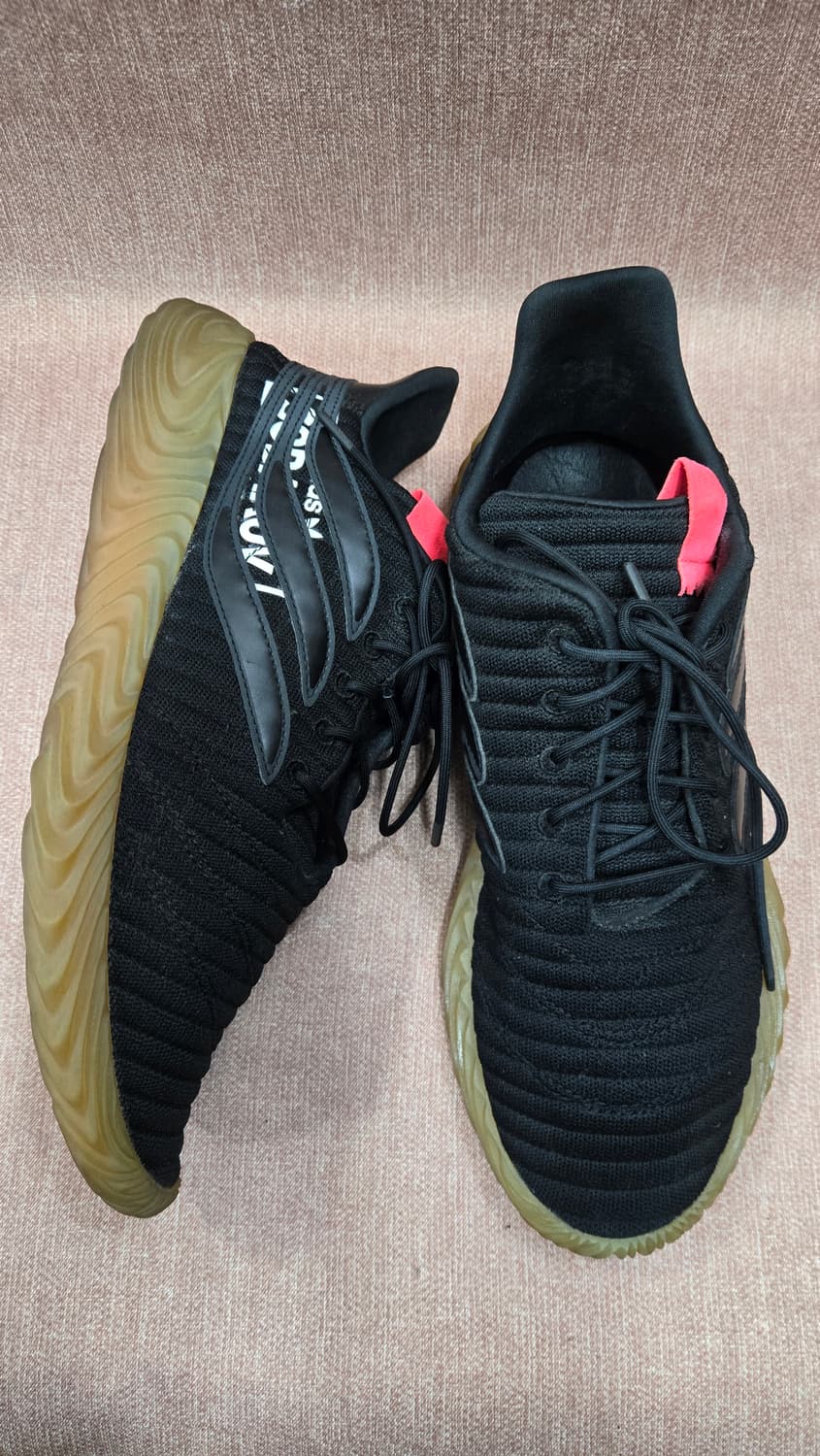 아디다스 285mm-  소바코브 코어블랙 스니커즈  상품이미지1