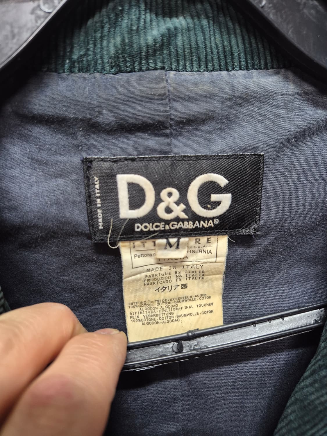 돌체앤가바나 코듀로이 자켓 상품이미지3