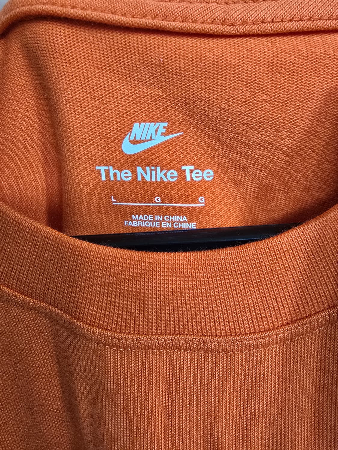나이키 오렌지 반팔 티셔츠 (1530) 상품이미지3