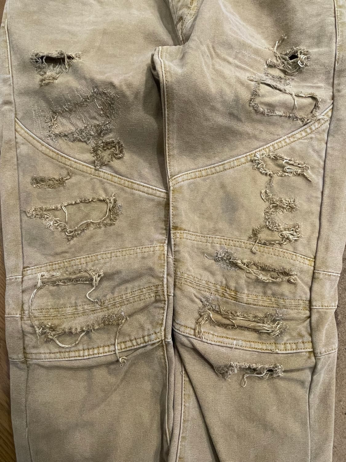 폴로랄프로렌(DS)/카키 디스트레스드 데님팬츠(30“) 상품이미지7