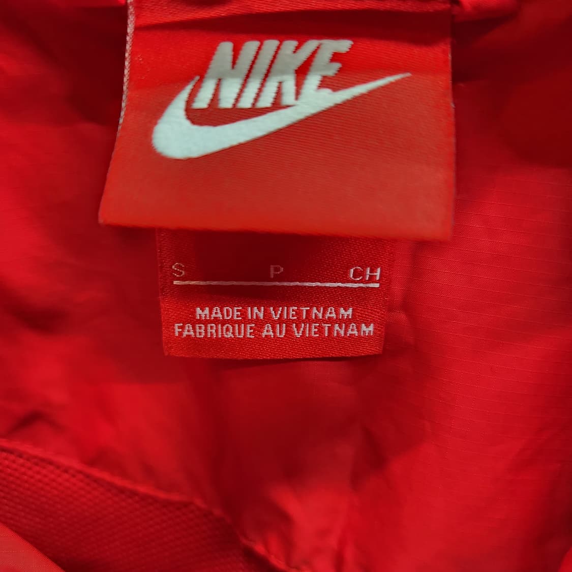 나이키 로고 배색 후드 윈드러너 바람막이 S(S) 상품이미지5