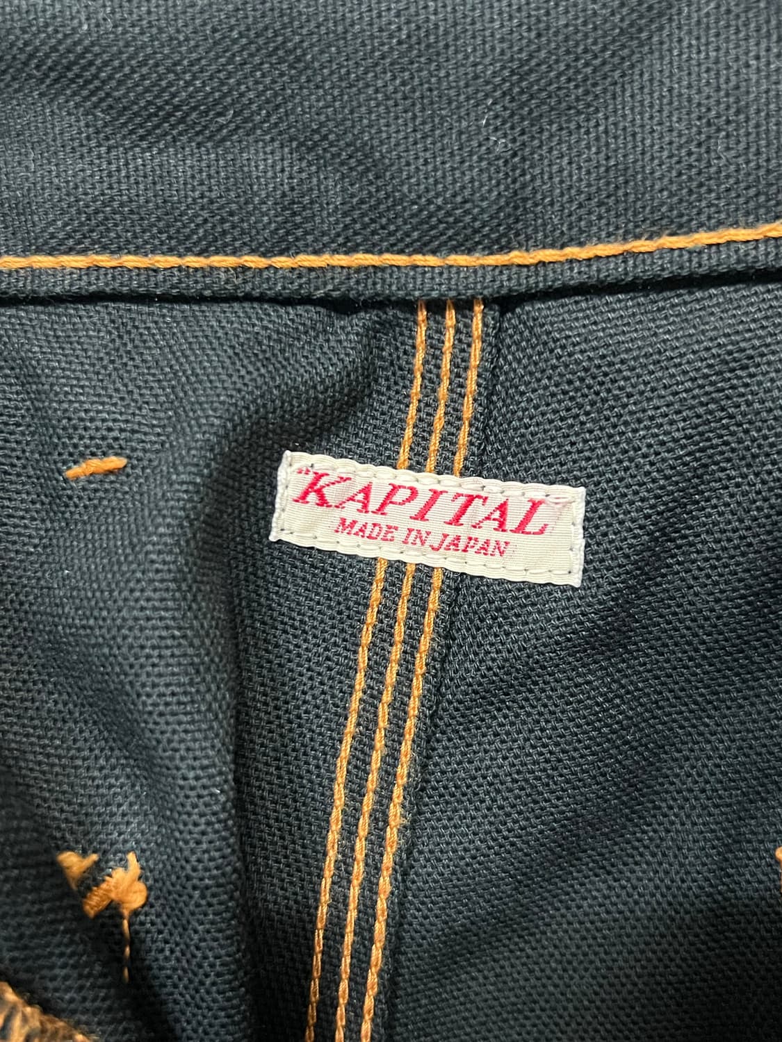 캐피탈 럼버팬츠 블랙 3사이즈 상품이미지6