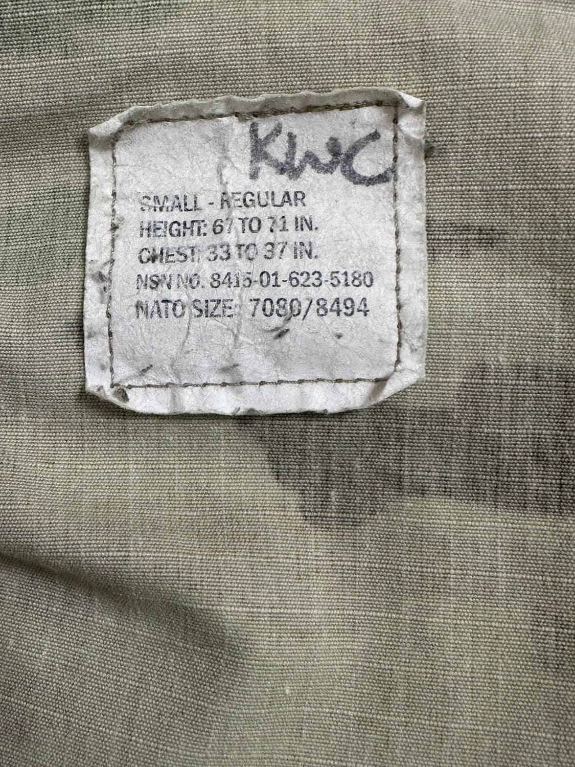 미군 OCP 멀티캠 전투복 상의 (S/R) (M)  상품이미지8