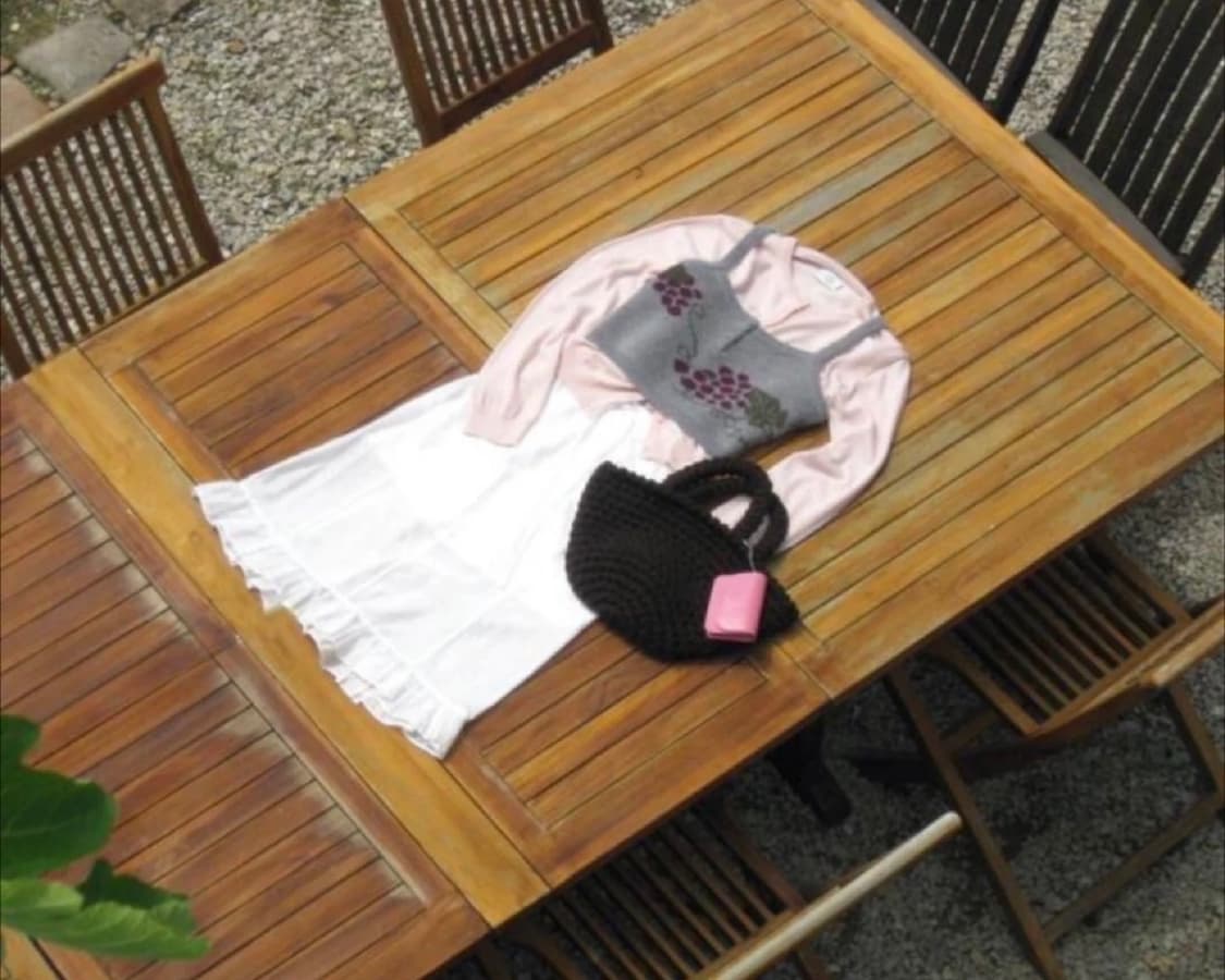 시눈 그레이프 버튼 뷔스티에 그레이 / 니트 베스트 조끼 상품이미지2