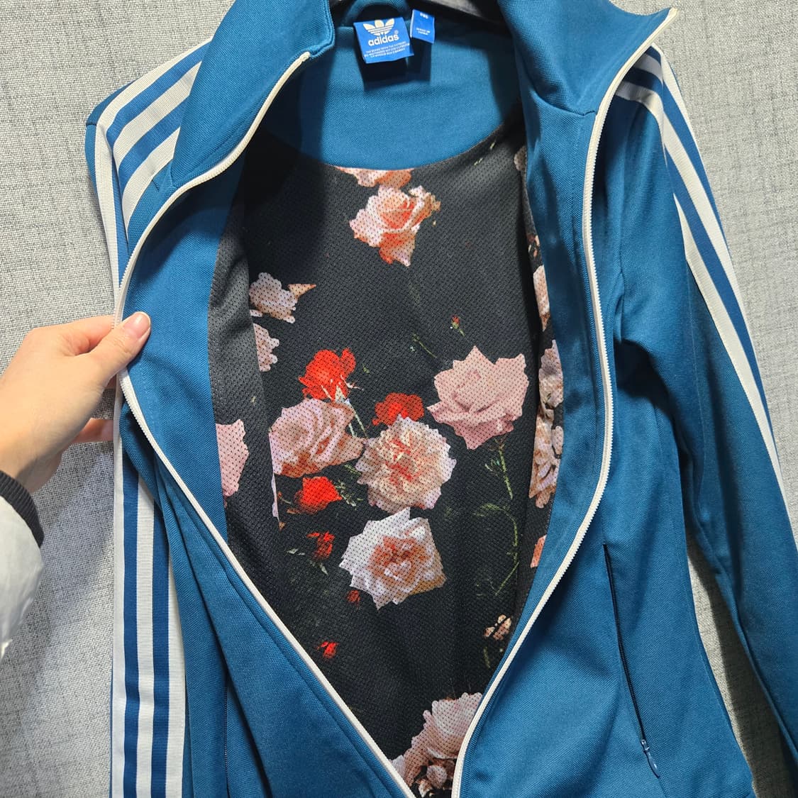 아디다스 유로파 파이어버드 장미 트랙탑 져지   상품이미지7