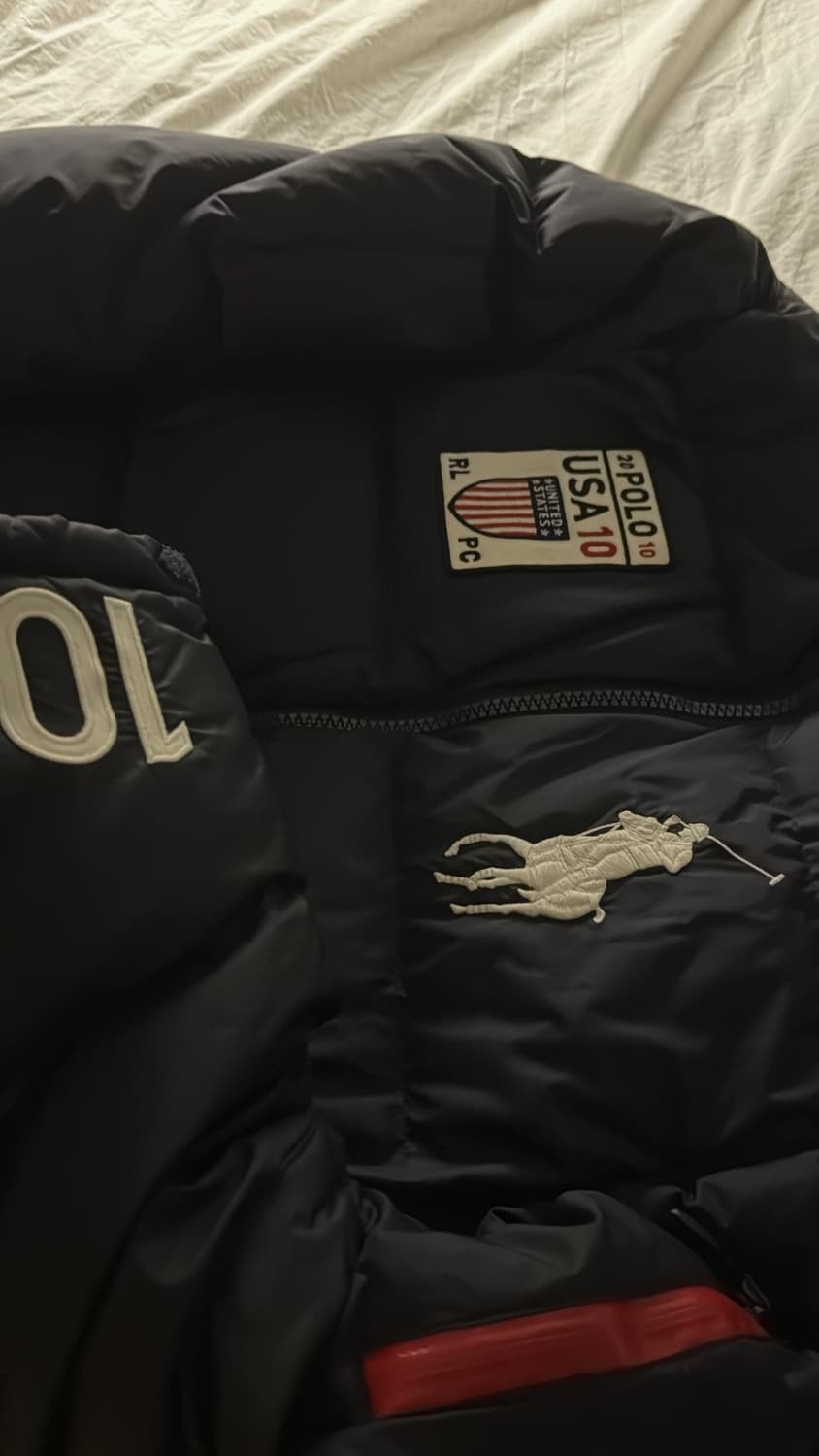 폴로 빅포니 성조기 패딩 상품이미지5