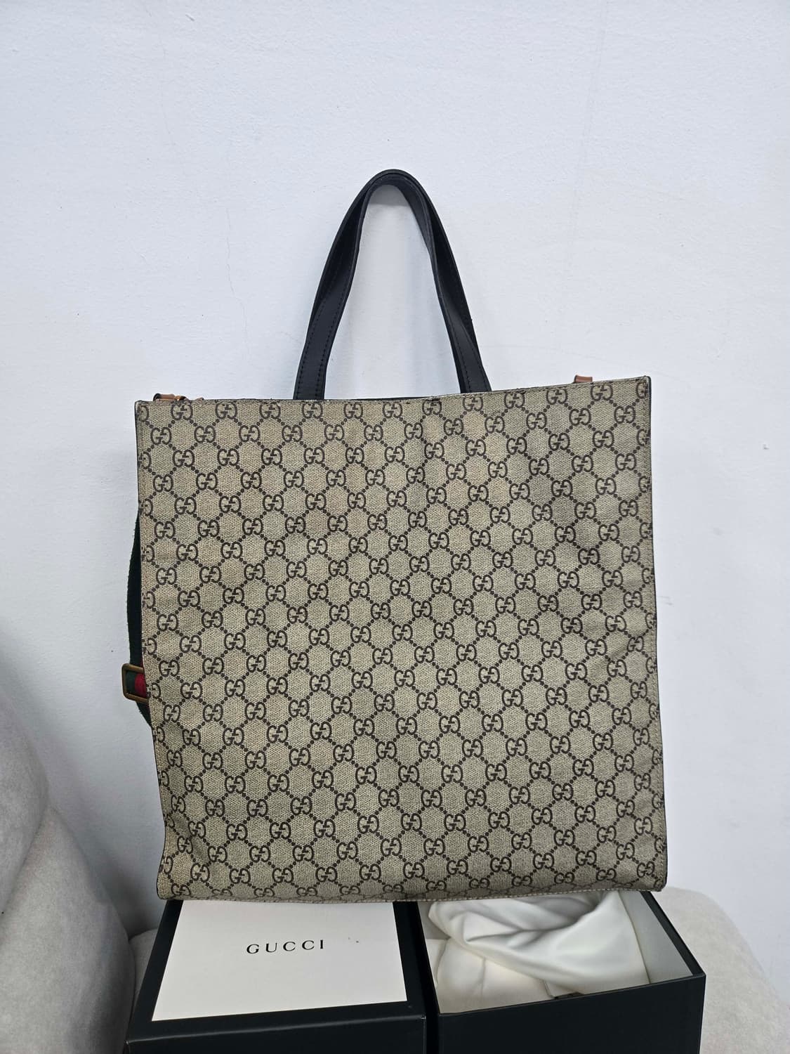 [보증서 정품] 구찌 꿀벌 토트백 상품이미지6