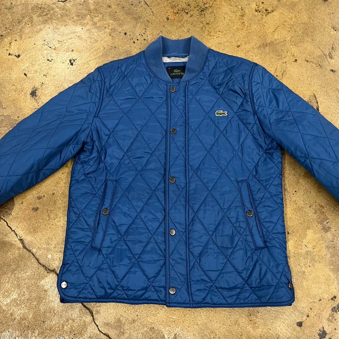 [정품/50] 라코스테 다이아몬드 패턴 퀼팅 재킷 b17 상품이미지3