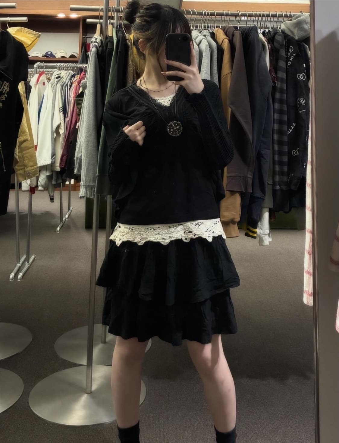 Dark Vintage Layered 🕷️🏹 상품이미지1