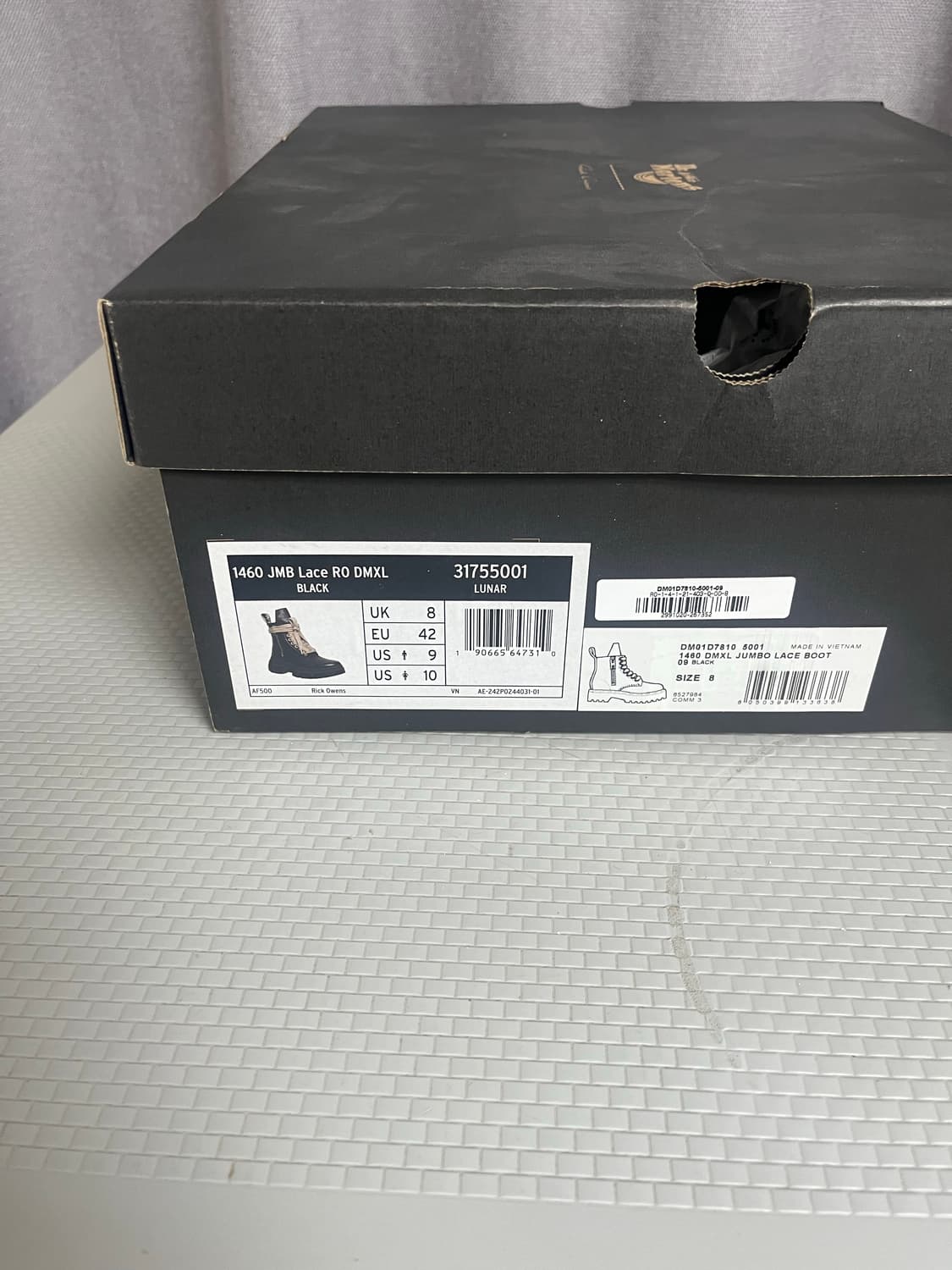 닥터마틴 릭오웬스 점보레이스 270사이즈 상품이미지8