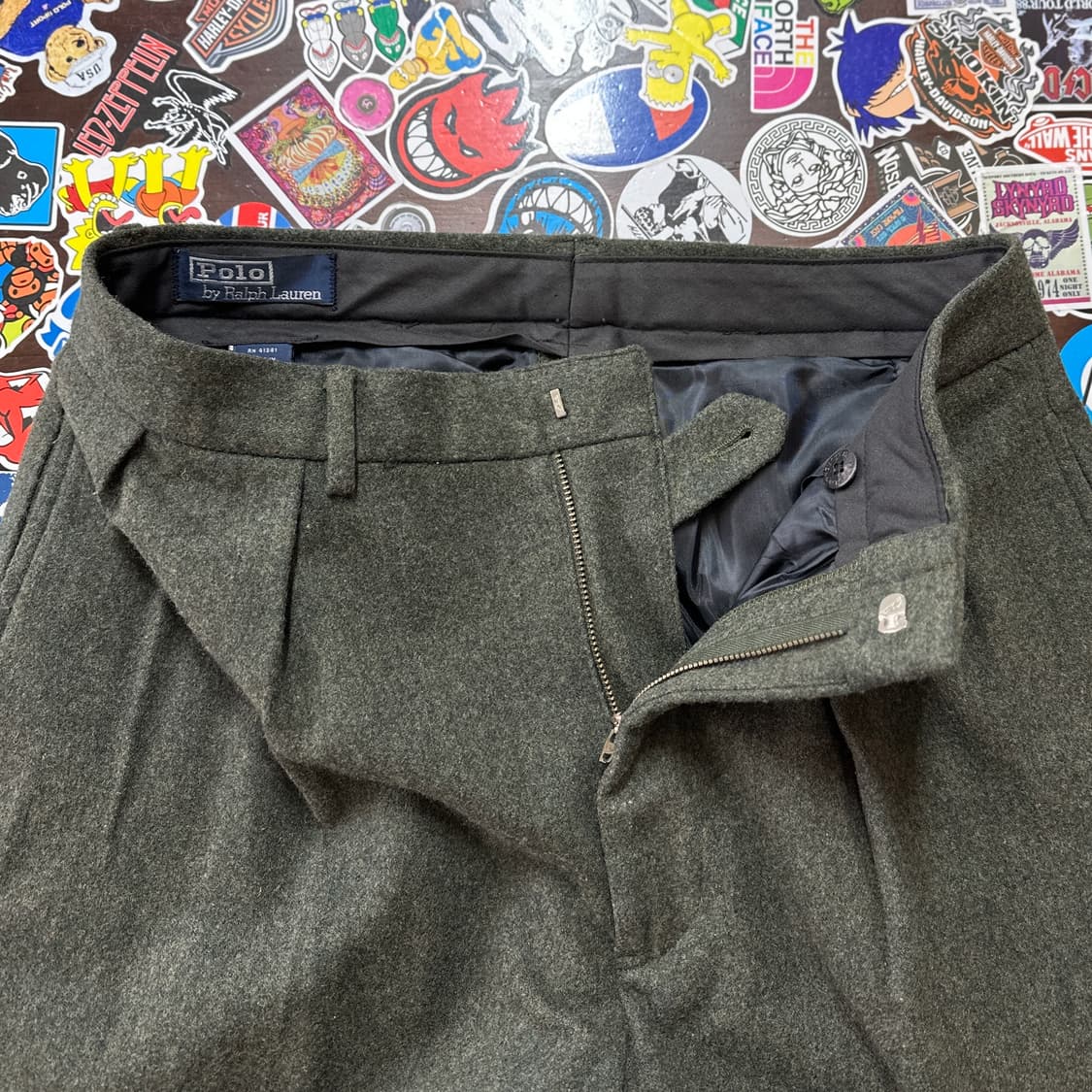 90s 폴로 랄프로렌 울 슬랙스 팬츠 30 상품이미지6