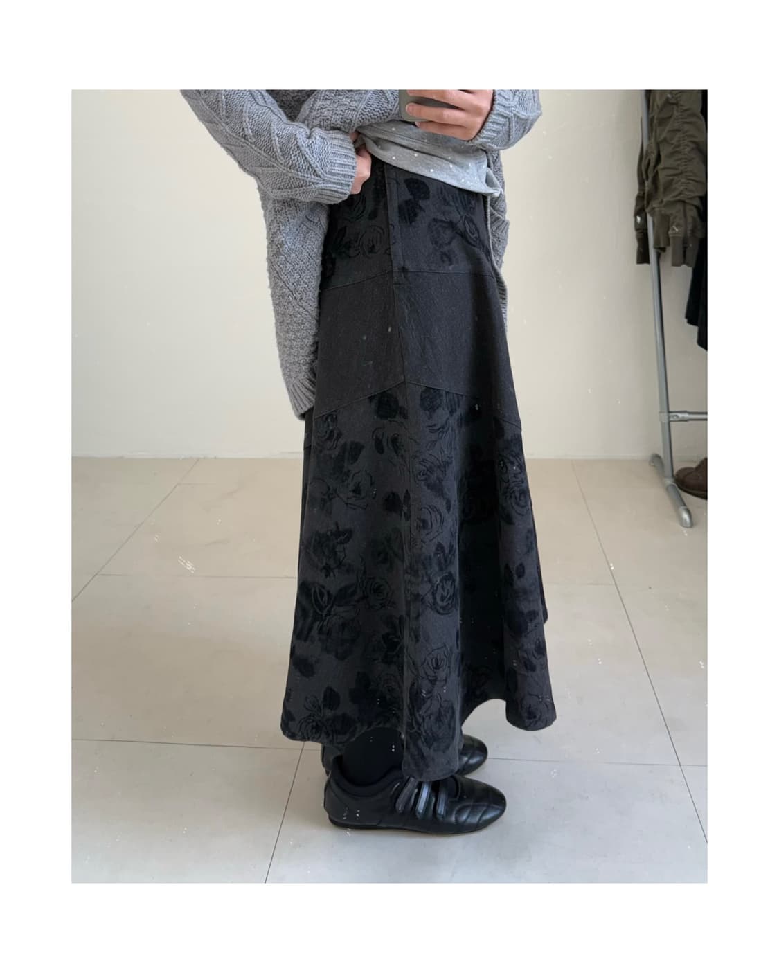 빈티지 플로랄 스커트 상품이미지2