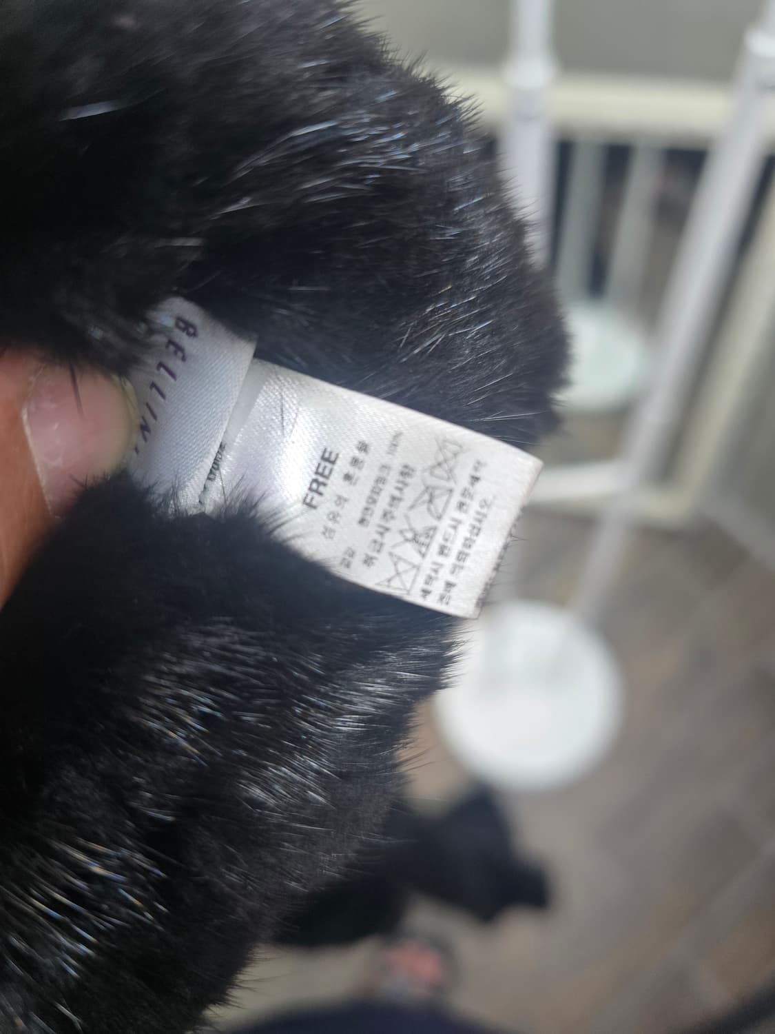 여우털100%  조끼 s  상품이미지4