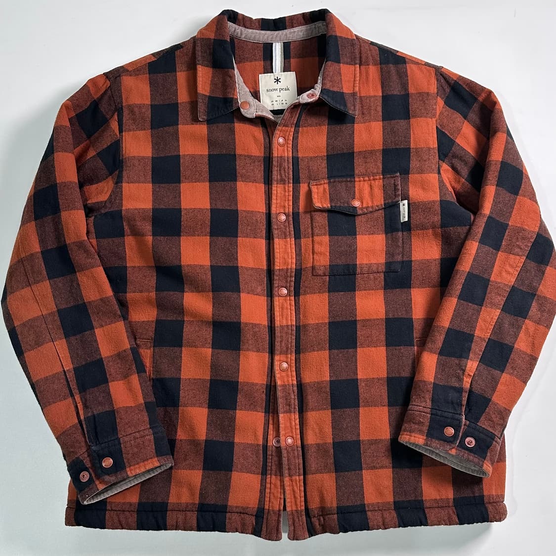 스노우피크 쉐르파 체크 셔츠 자켓  상품이미지1