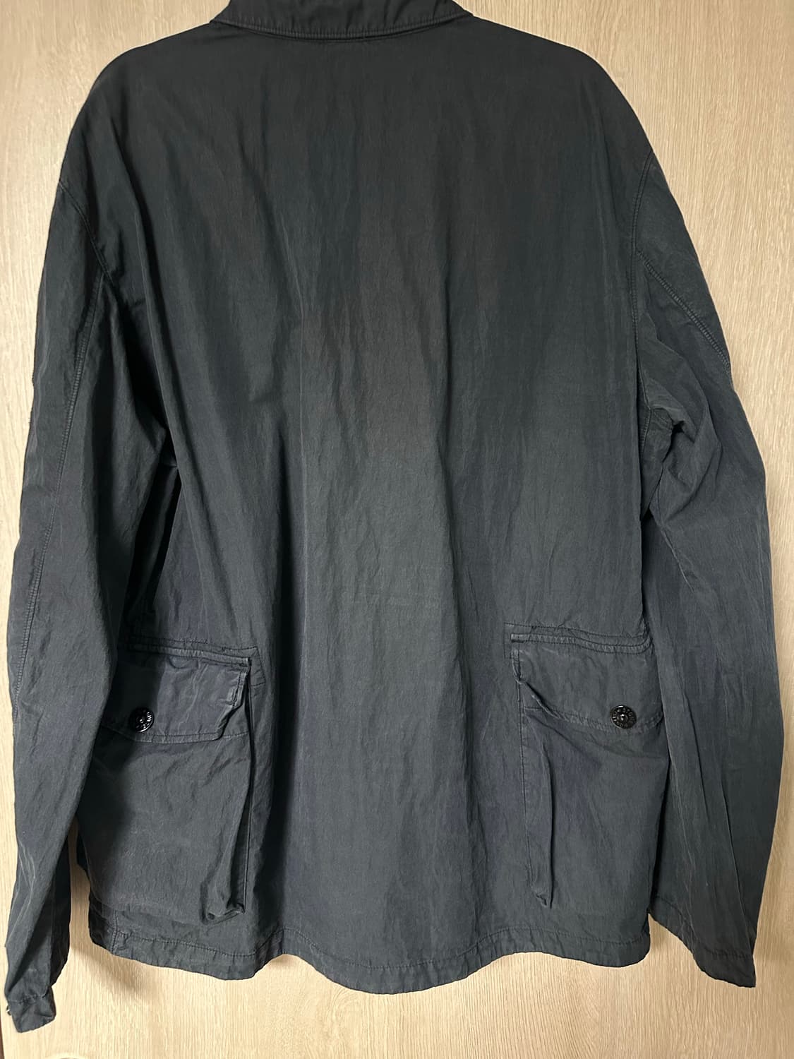 스톤아일랜드 블랙 18FW 집업 셔츠자켓 상품이미지2