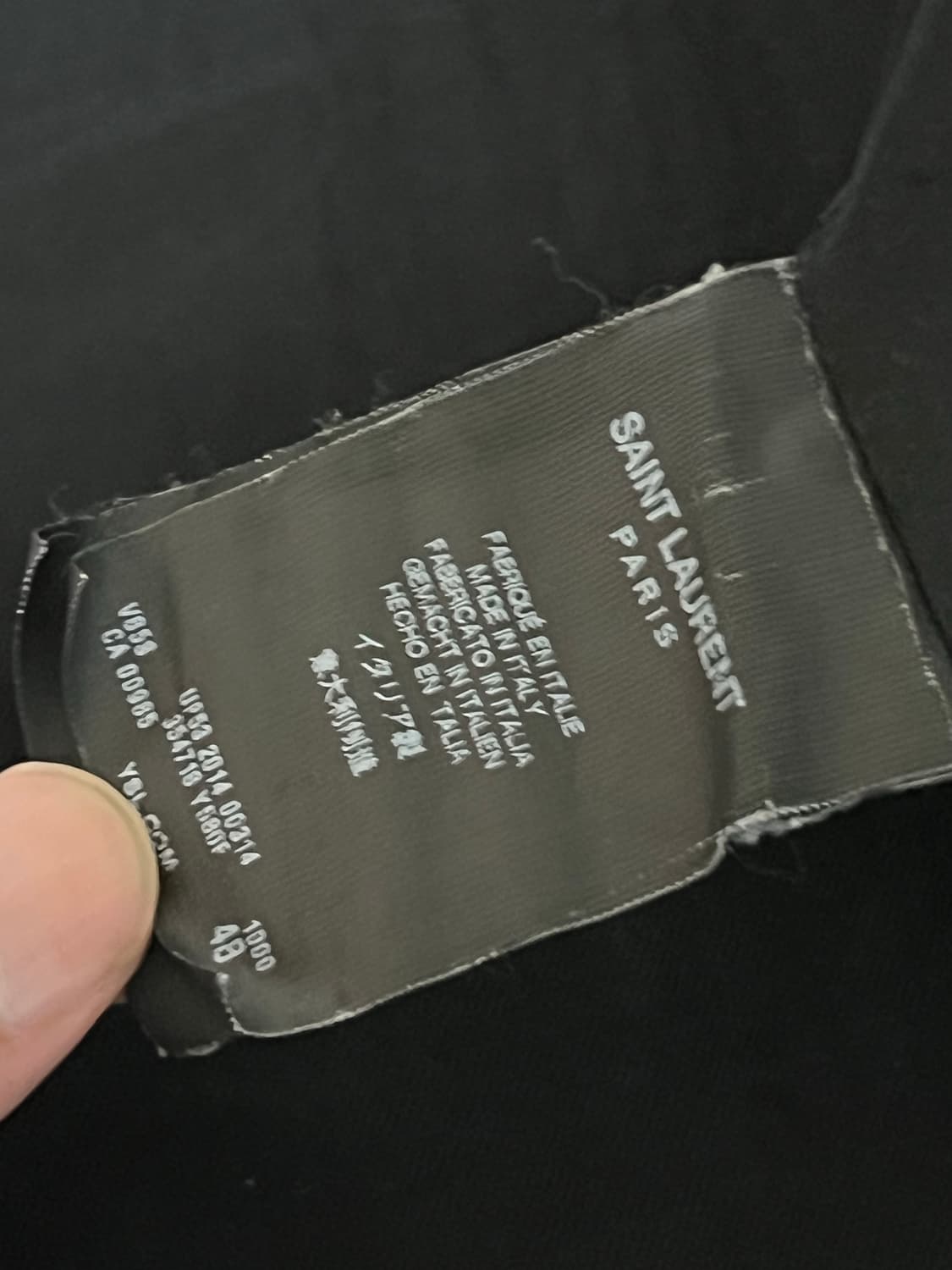 2014fw 생로랑테디 48사이즈 팝니다.  상품이미지4