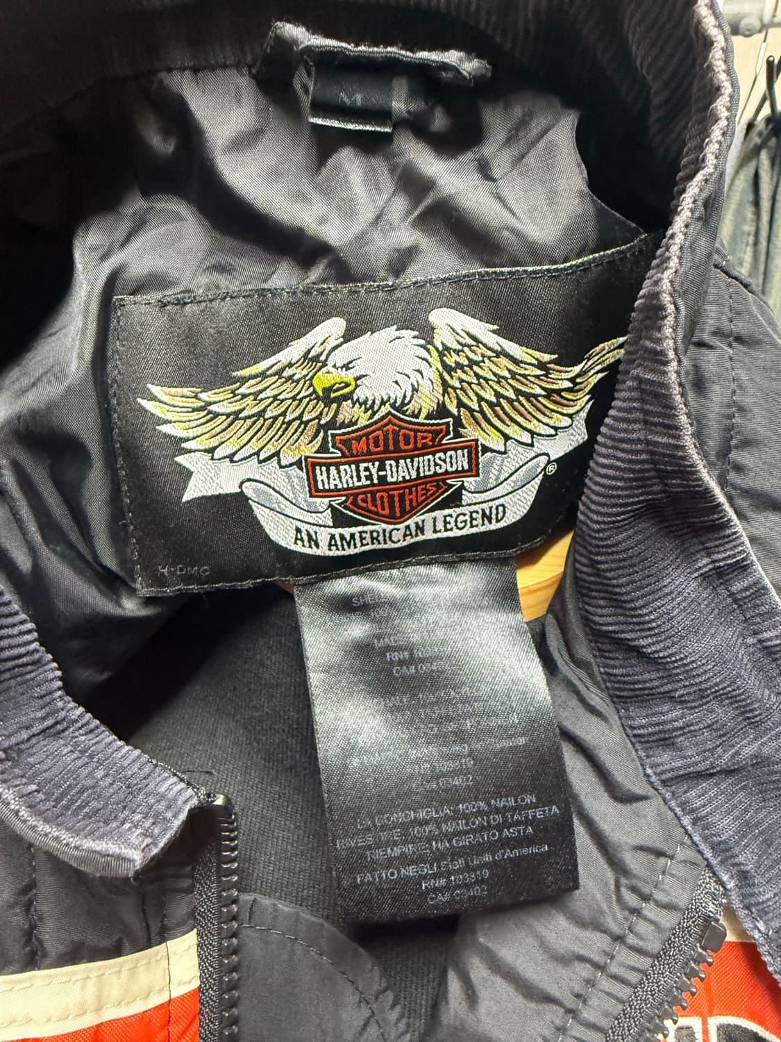 [M] 할리 데이비슨 레이싱 나일론 자켓 상품이미지2