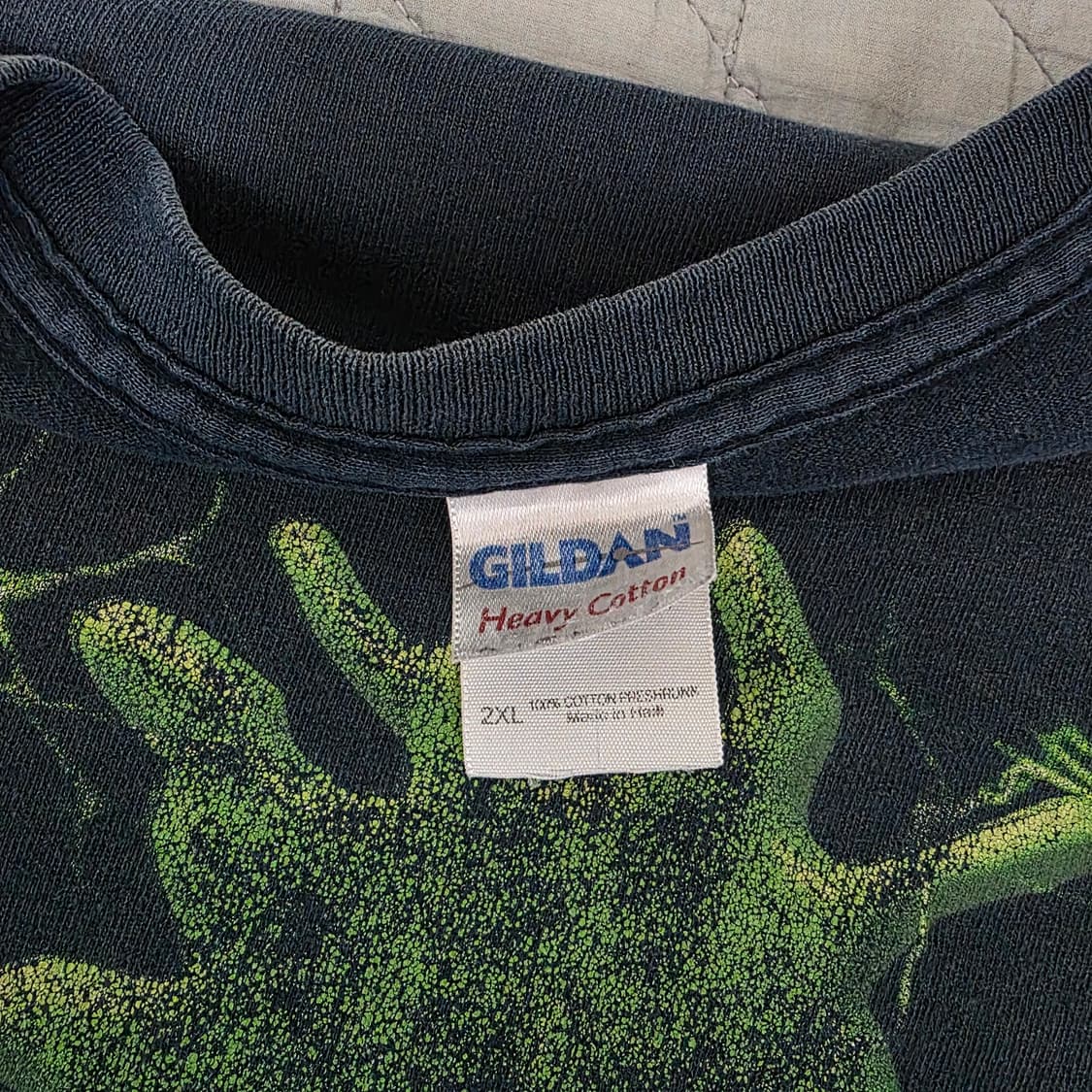 [2XL] 00s ICP 썬더 해칫맨 빈티지 랩티 밴드티 트래쉬드 상품이미지7