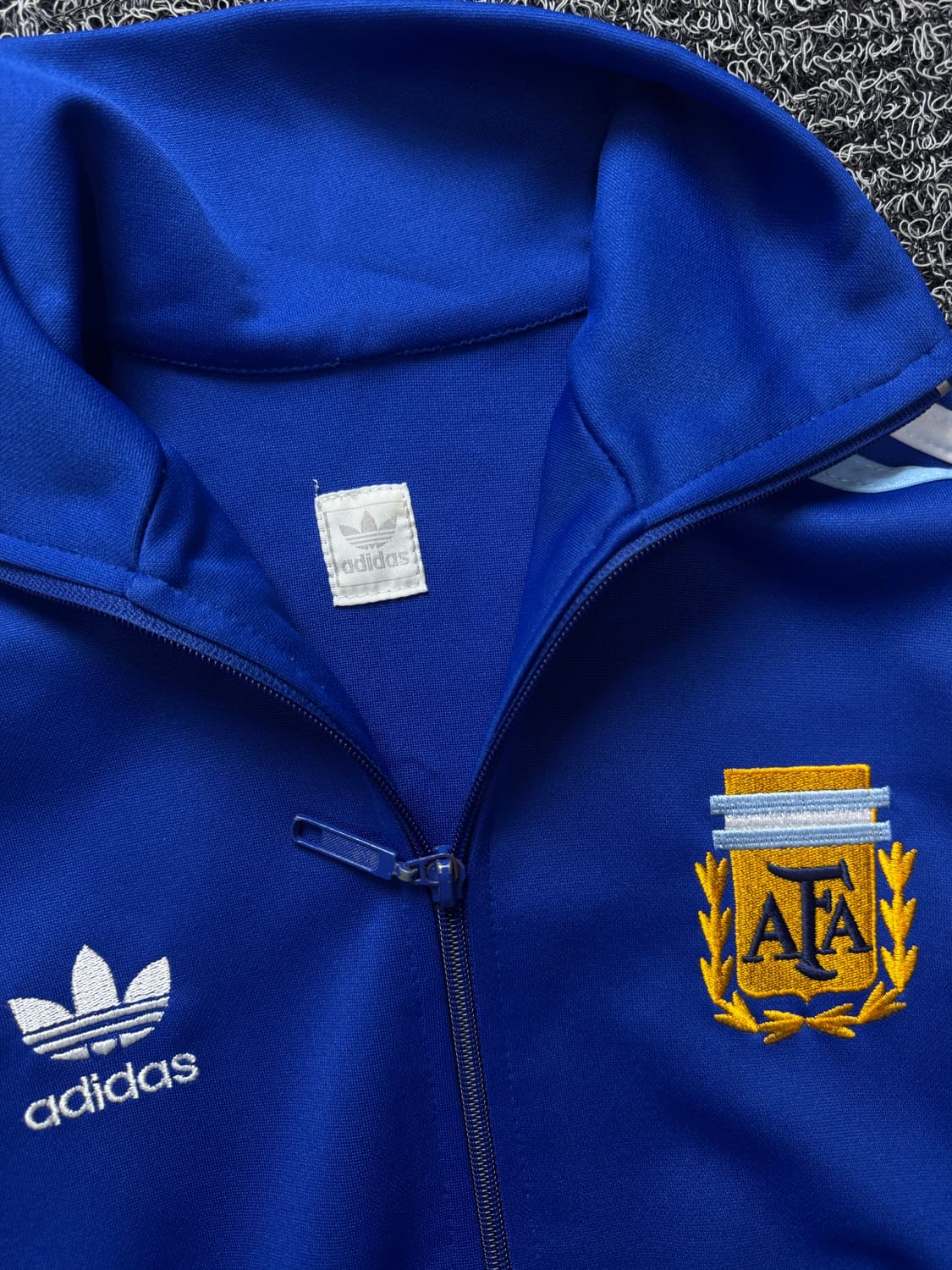 90s 아디다스 아르헨티나 국대 레트로 트랙탑 자켓 1377 상품이미지3